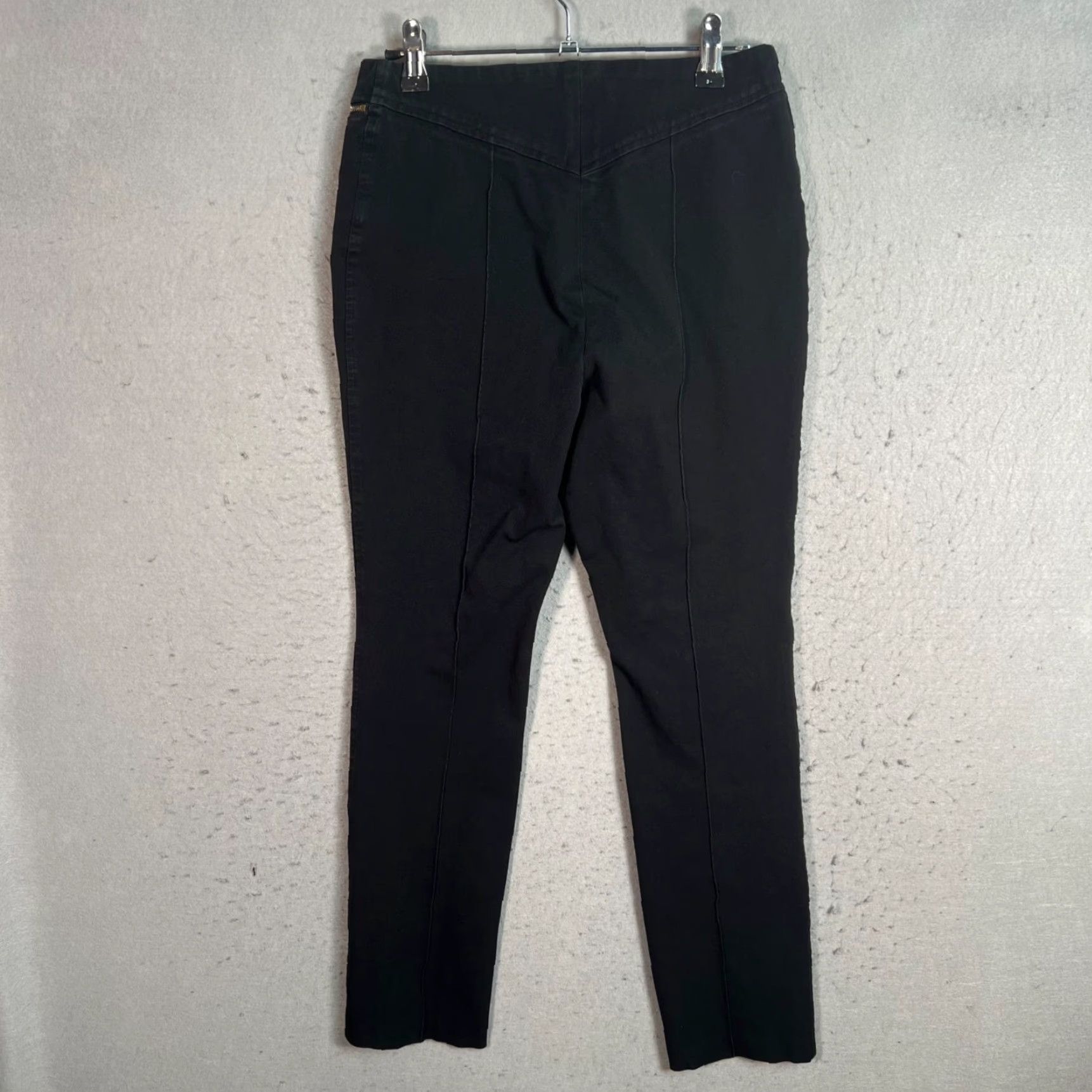 Opening Ceremony OPENING CEREMONY Womens Pants Size 26 Black Skinny Dress with Zipper Pockets Size 26" / US 2 / IT 38 - 2 Thumbnail