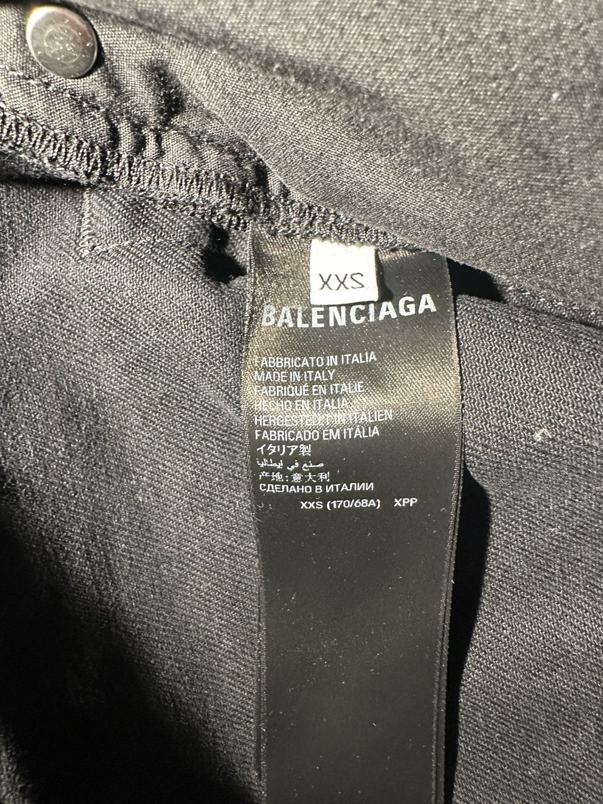 Balenciaga Balenciaga SS23 Black Graffiti baggy Size:XXS Size US 32 / EU 48 - 5 Thumbnail