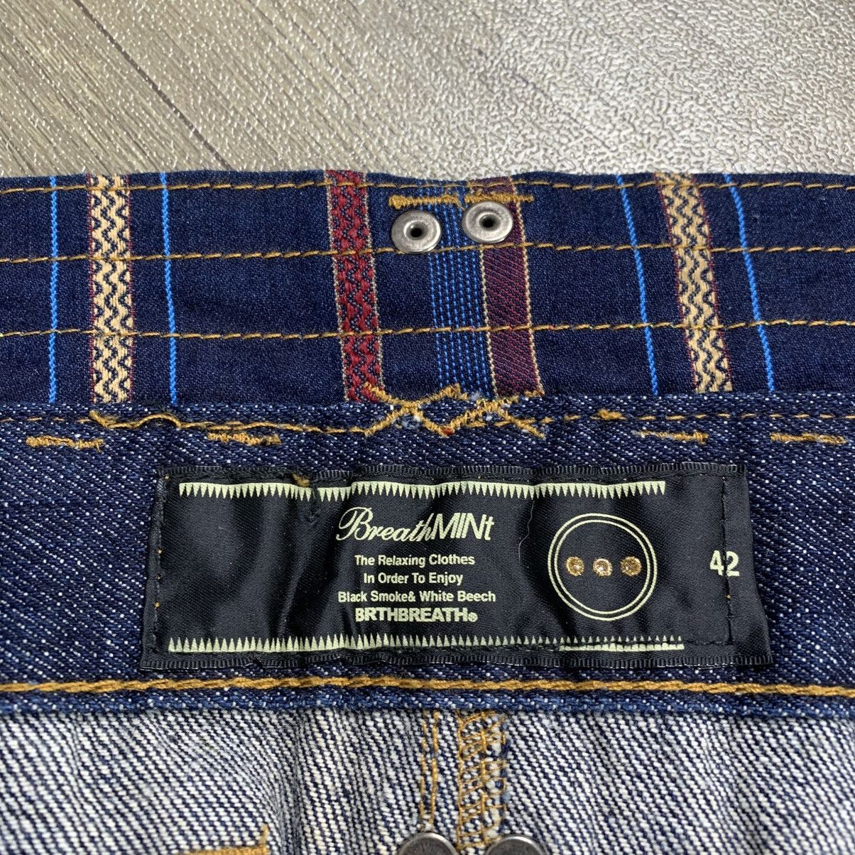 20471120 BreathMINt Double Waist Lgb Ifsix GOA Style Denim Pants Size US 32 / EU 48 - 5 Thumbnail