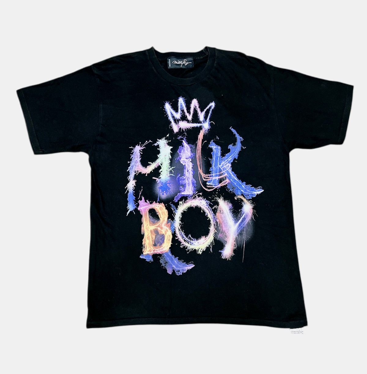 Seditionaries Milkboy Neon Light Logo Punk Shirt Size US L / EU 52-54 / 3 - 1 Thumbnail