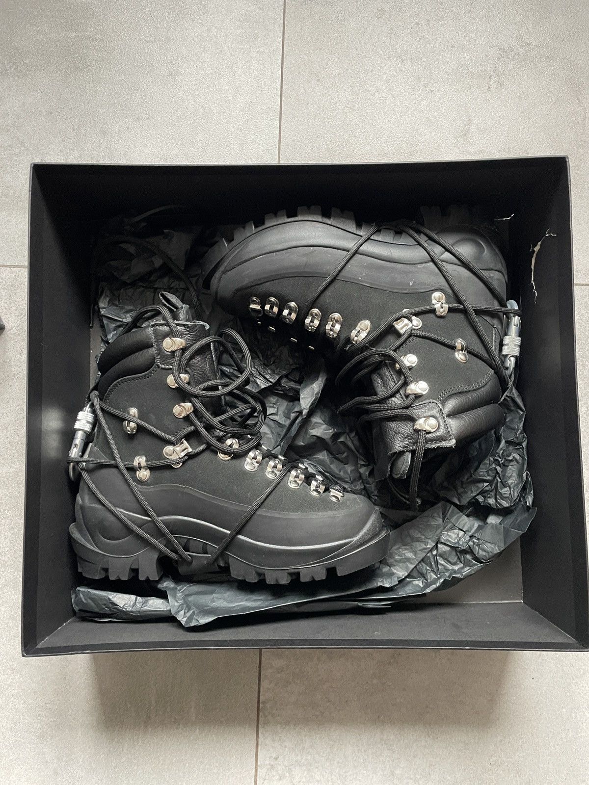 Diemme × Heliot Emil DIEMME X HELIOT EMIL BLACK HIKING BOOTS Size US 6 / IT 36 - 1 Thumbnail