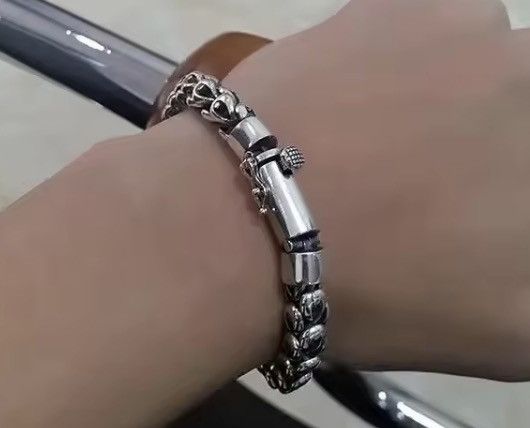 Jewelry 20 cm Chain Bracelet | Spiga Link T-Bar Clasp 🔒 Size ONE SIZE - 4 Thumbnail