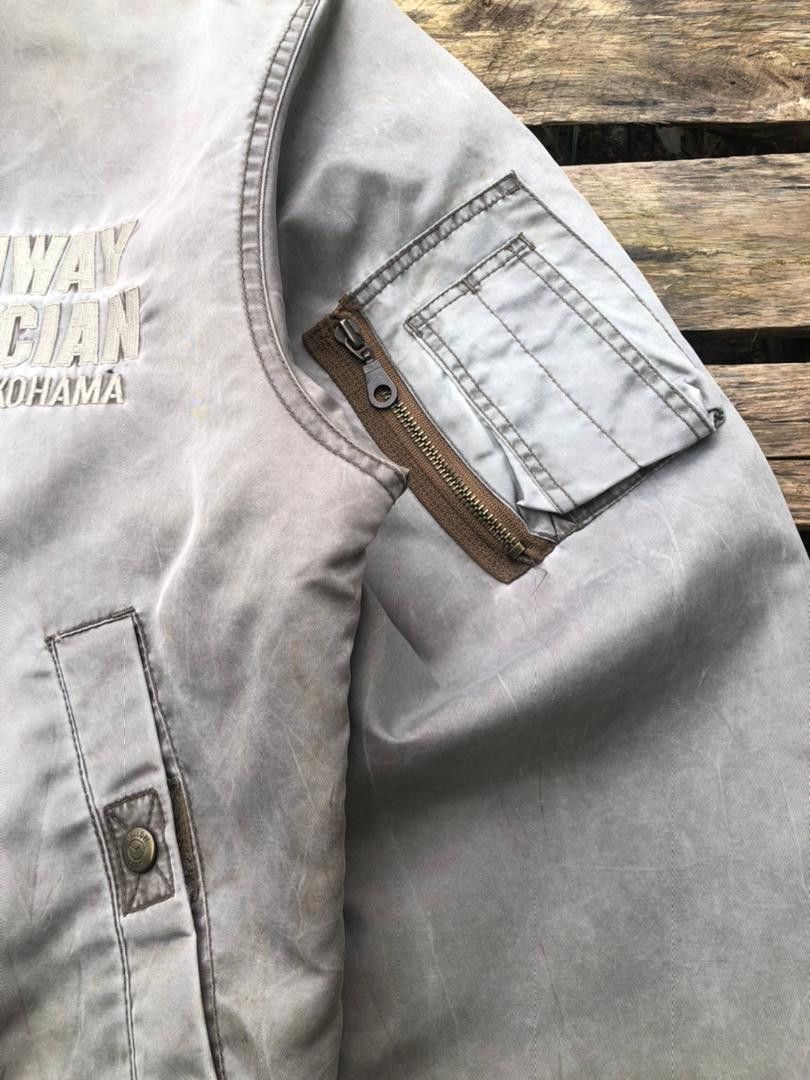 Vintage × YELLOW CORN Vintage Yellow Corn Bomber Jacket Distressed Size US L / EU 52-54 / 3 - 7 Thumbnail
