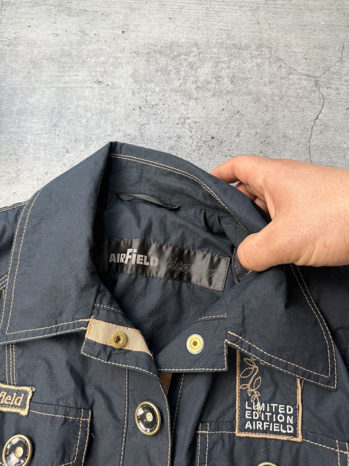 Hysteric Glamour Japan Cropped Miss Sixty Style Denim Avantgarde Jacket Y2K Size M / US 6-8 / IT 42-44 - 5 Thumbnail