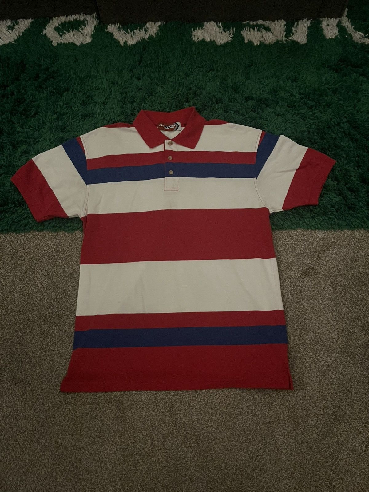 Other 212 NYC Vintage Red White Blue Polo Size Medium VNDS Size US M / EU 48-50 / 2 - 1 Thumbnail