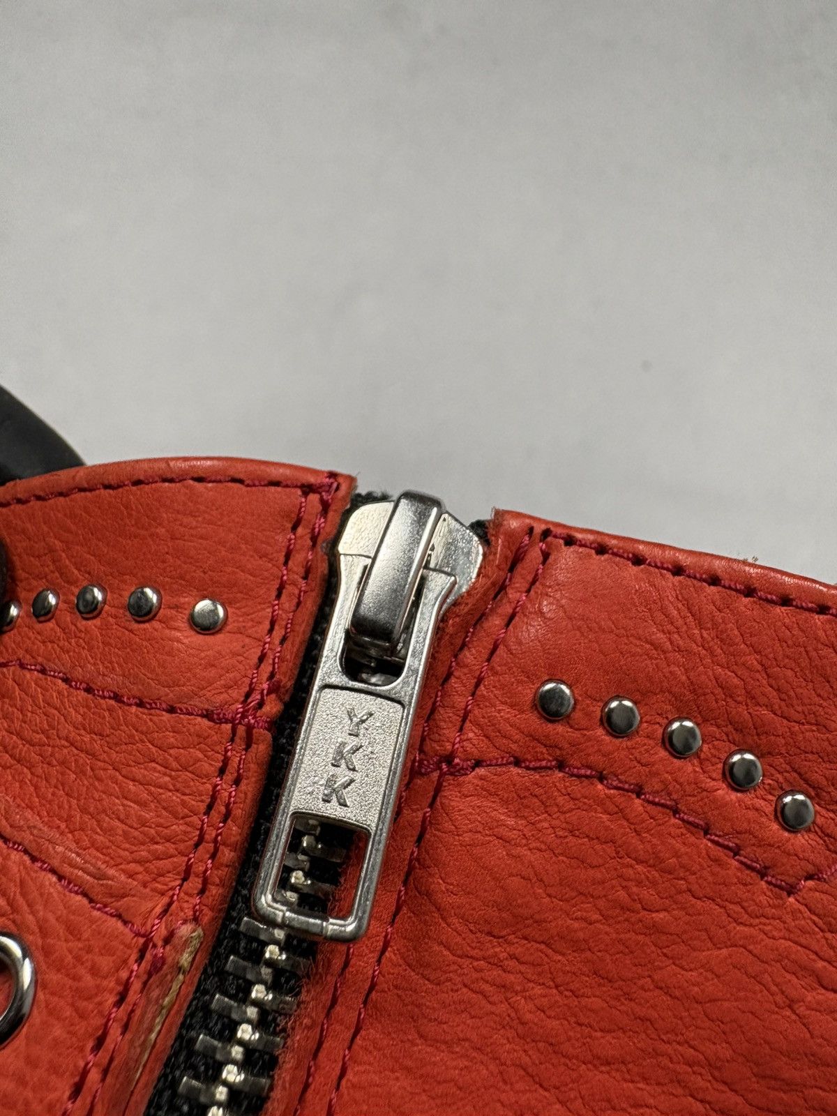 Other Air & Grace London Red Western Buckle Leather Boots 43 West Size US 10 / EU 43 - 12 Thumbnail