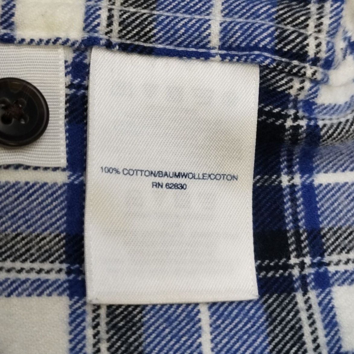 Lands' End Lands' End Men's Blue Plaid Shirt/Button Up Sz L SKU 4011 Size US L / EU 52-54 / 3 - 5 Thumbnail
