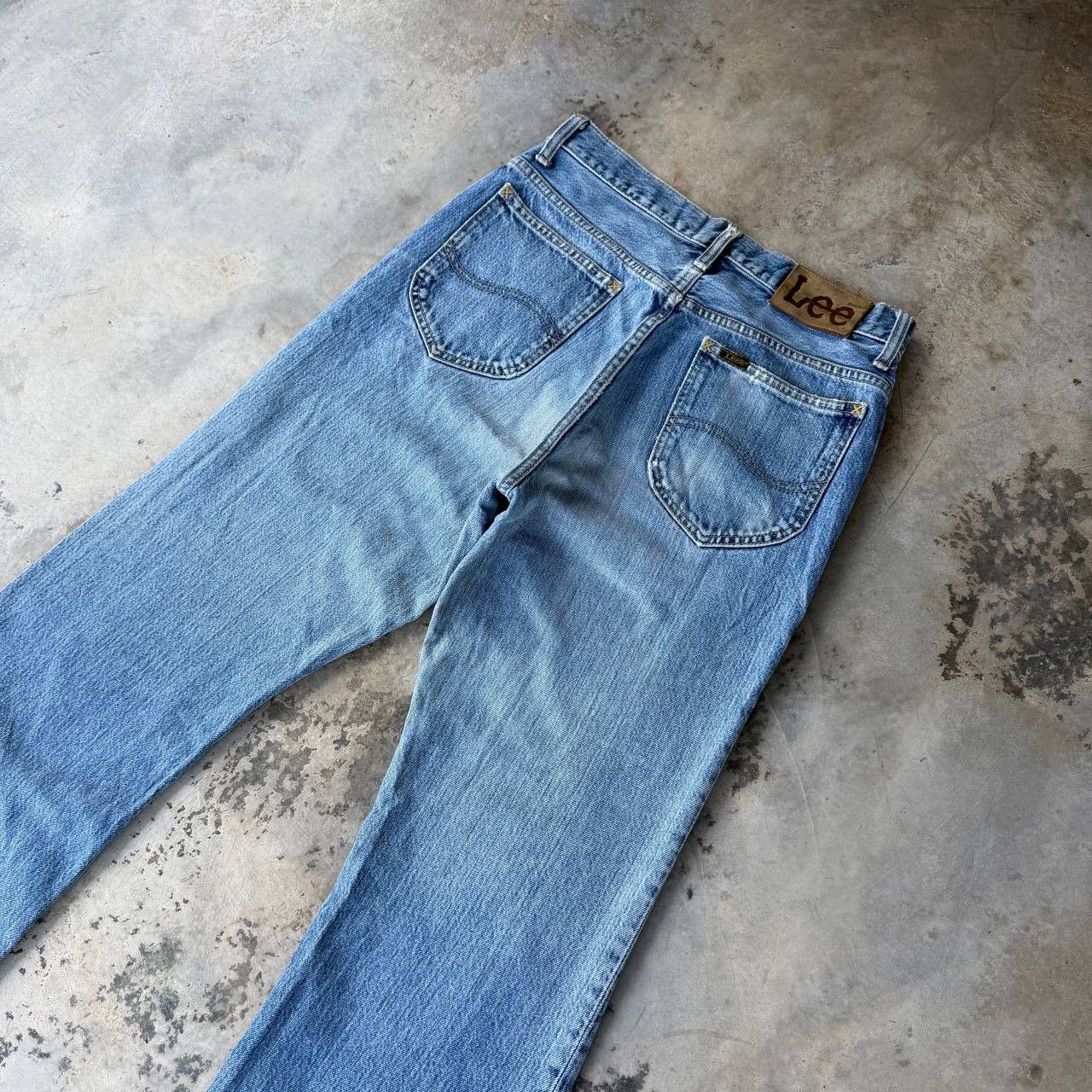 Lee Vintage 90s LEE RIDERS Japan Faded Bluewash Light Whiskering Size US 28 / EU 44 - 12 Thumbnail