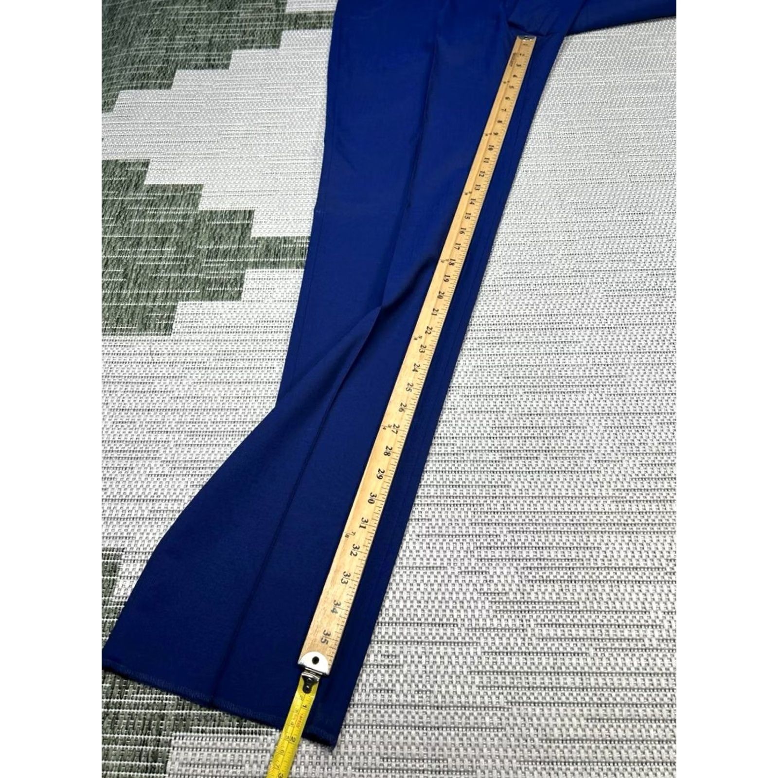 Bonobos Bonobos Dress Pants Mens 38 Blue Wool Flat Front Regular Size Type Pants Slacks Dressy 37 Inseam Straight Mens Size US 38 / EU 54 - 3 Thumbnail