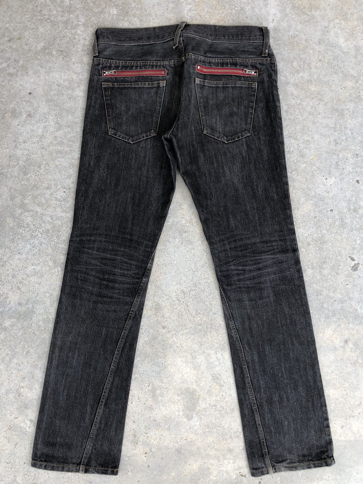 PPFM PPFM Distressed Jeans Slim Cut Size US 33 - 2 Thumbnail