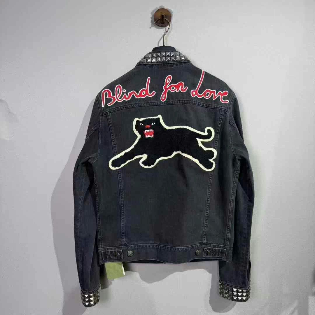 Gucci GUCCI Black Panther Denim Jacket Size US S / EU 44-46 / 1 - 2 Thumbnail