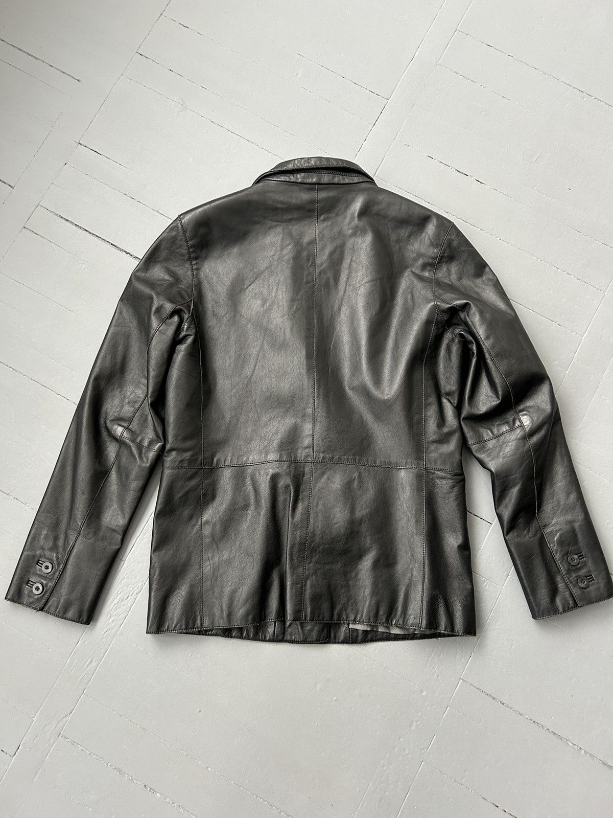 Gap Gap vintage leather blazer jacket Size M / US 6-8 / IT 42-44 - 6 Thumbnail