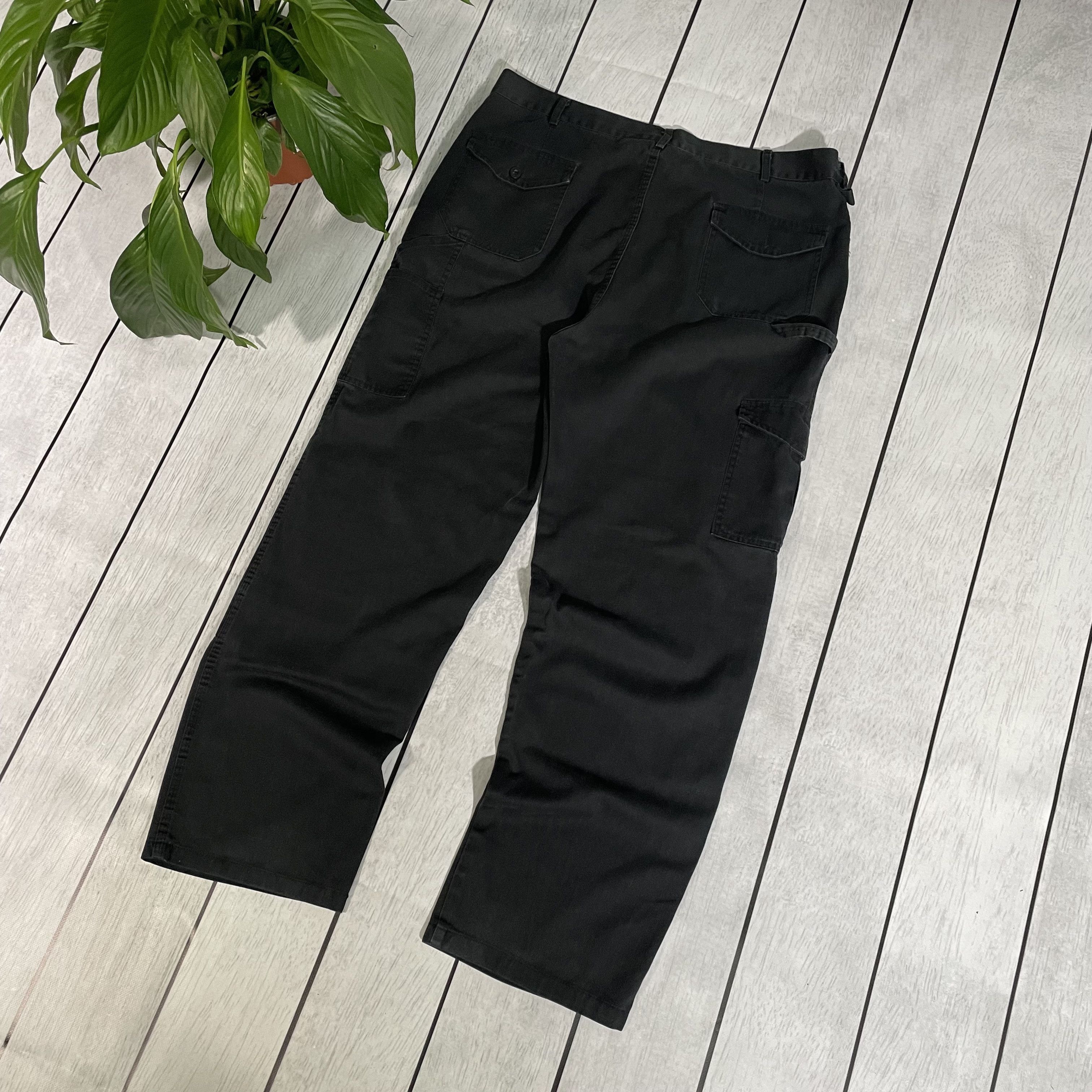 Dickies Dickies Work Pants – Black Canvas | W38 L32 y2k streetwear Size US 38 / EU 54 - 6 Thumbnail
