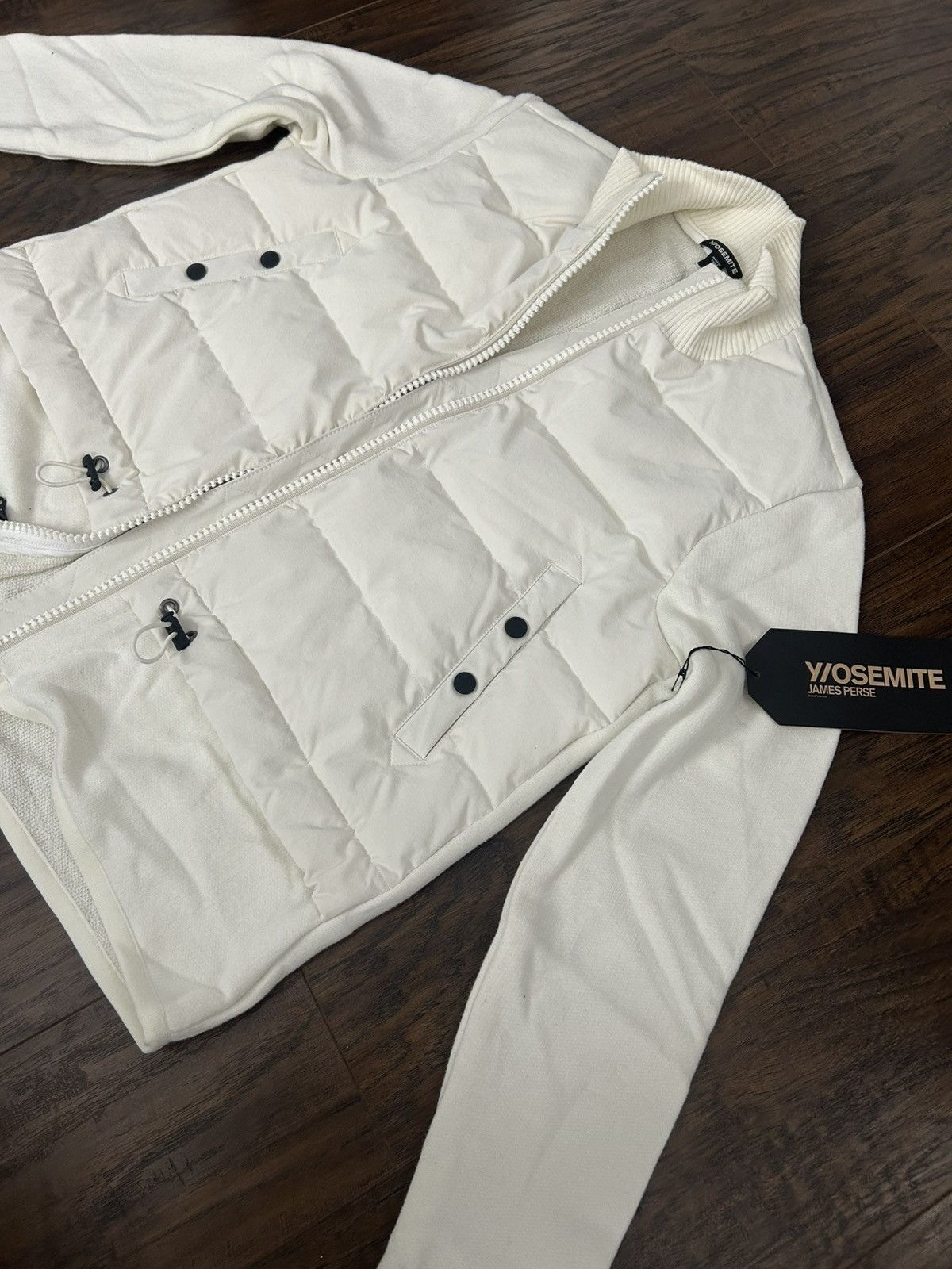 Other Yosemite Quilted Down Zip/Snap Jacket Size XS / US 0-2 / IT 36-38 - 4 Thumbnail