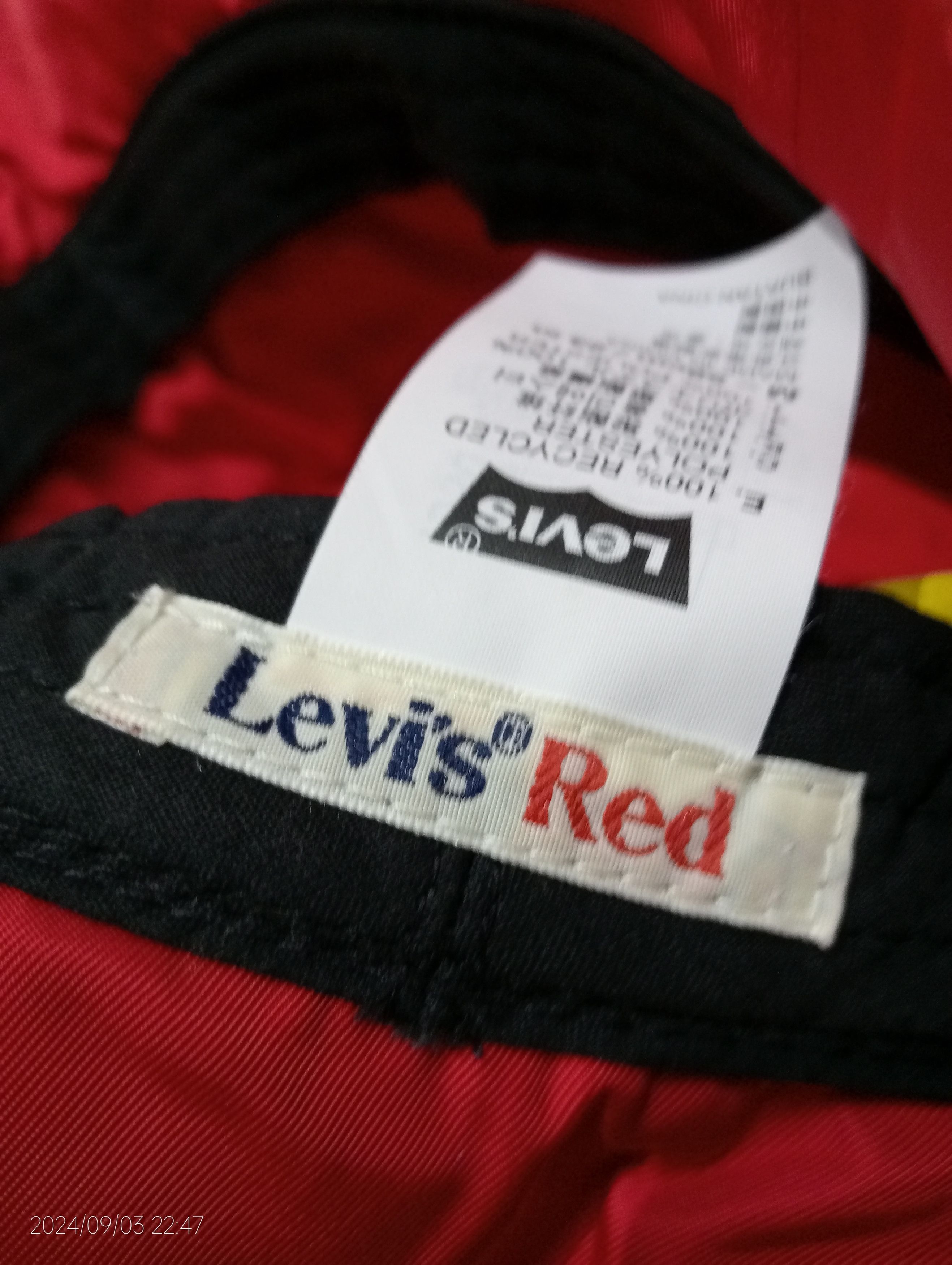 Levi's Levi's Red Bucket Hat Size ONE SIZE - 3 Thumbnail