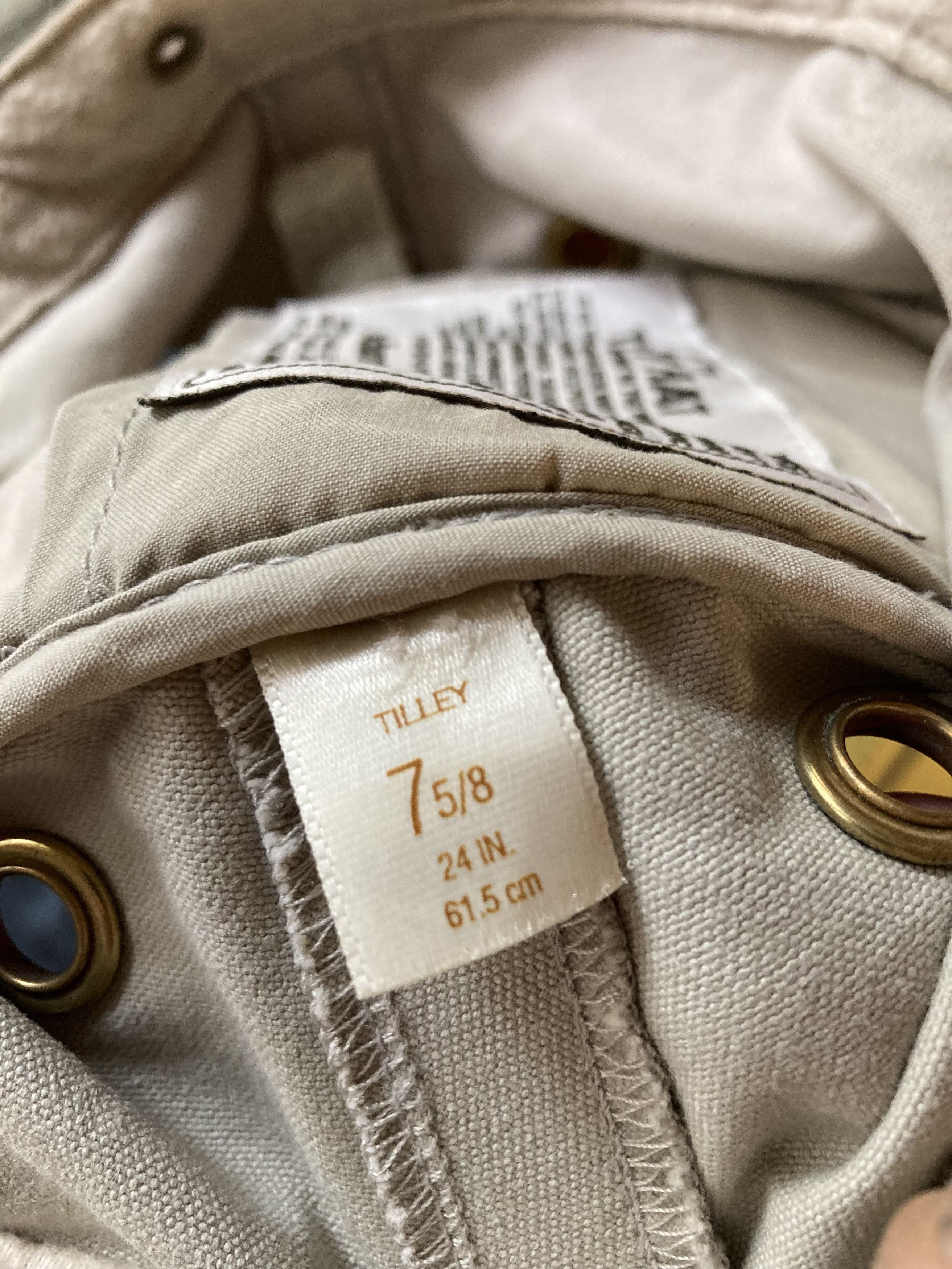 Actual Hate × Tilley × Vintage Vintage Tilley Hat T5 Unisex Cotton Duck Hat Size ONE SIZE - 9 Thumbnail