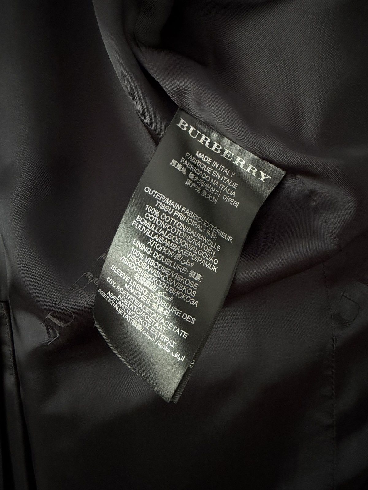 Burberry Prorsum Burberry Prorsum FW15 Men’s Trench Coat EU54 Size US L / EU 52-54 / 3 - 4 Thumbnail