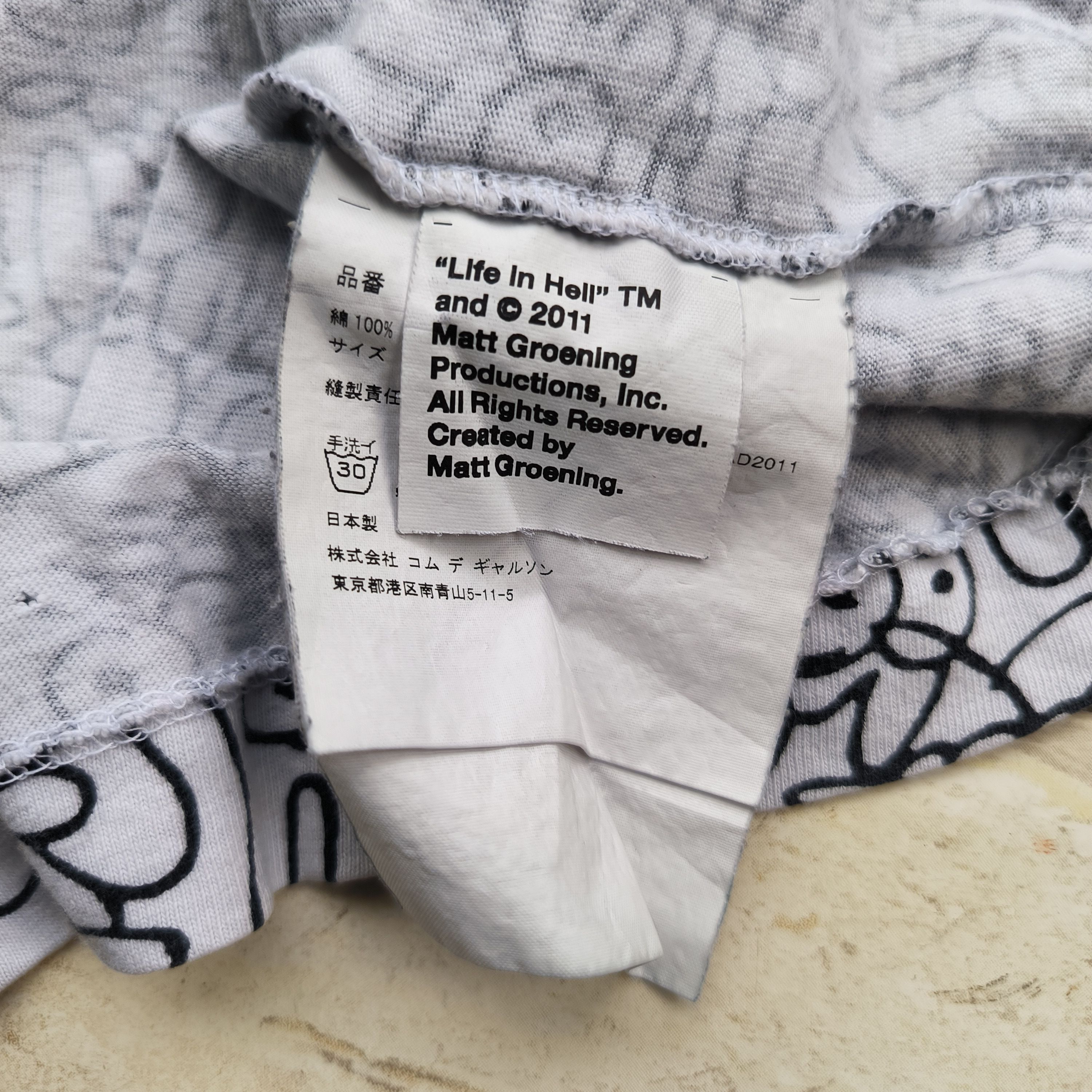 Comme des Garcons COMME des GARCONS PLAY × The SIMPSONS Matt Groening Size US L / EU 52-54 / 3 - 5 Thumbnail
