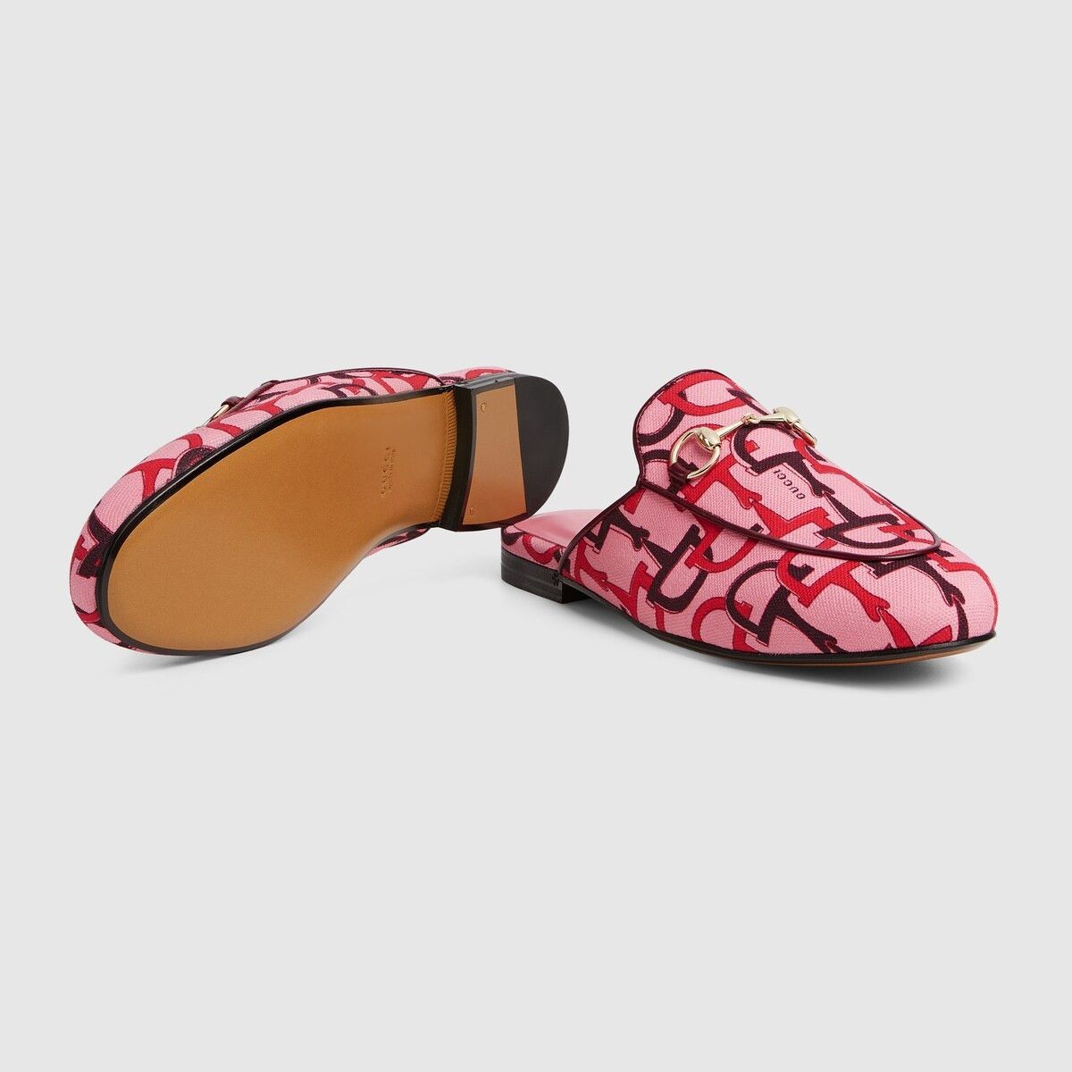 Gucci oc11z1025 Princetown Slippers Mules in Multicolor Size US 8.5 / IT 38.5 - 5 Thumbnail