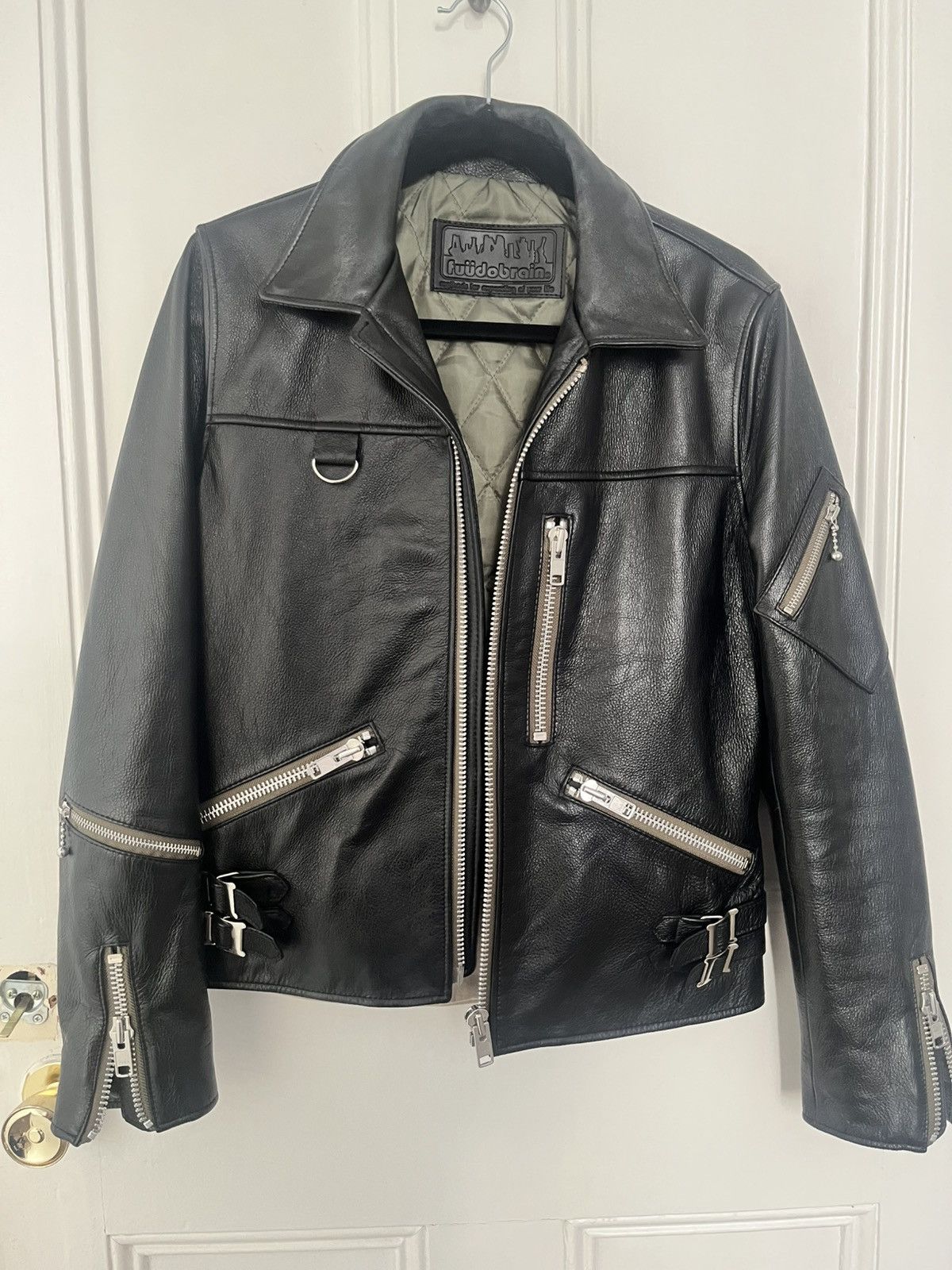 Lewis Leathers Fuudobrain multi zip leather jacket Size US M / EU 48-50 / 2 - 2 Thumbnail