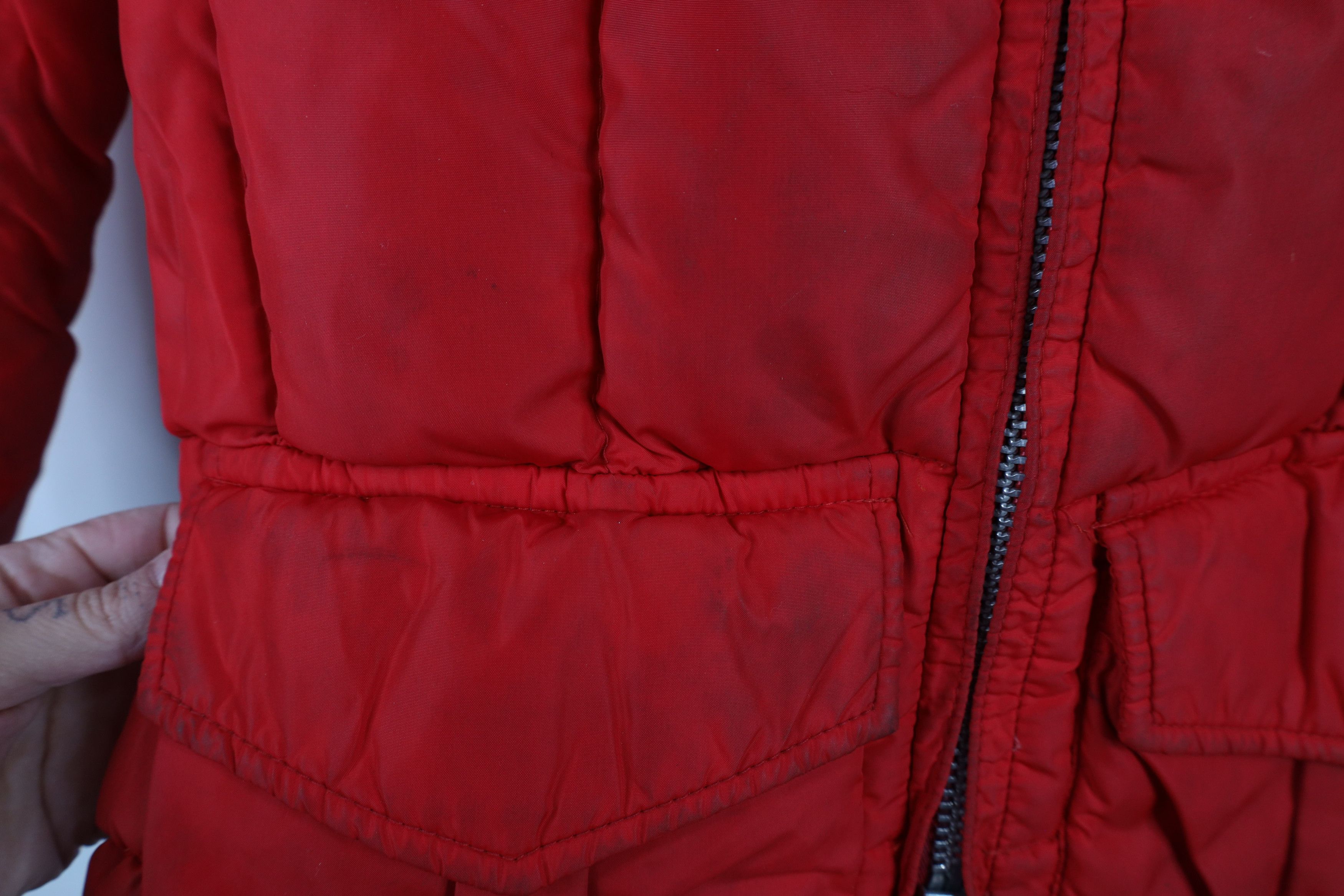 Vintage Vintage 70s Streetwear Duck Down Collared Puffer Jacket USA Size S / US 4 / IT 40 - 6 Thumbnail