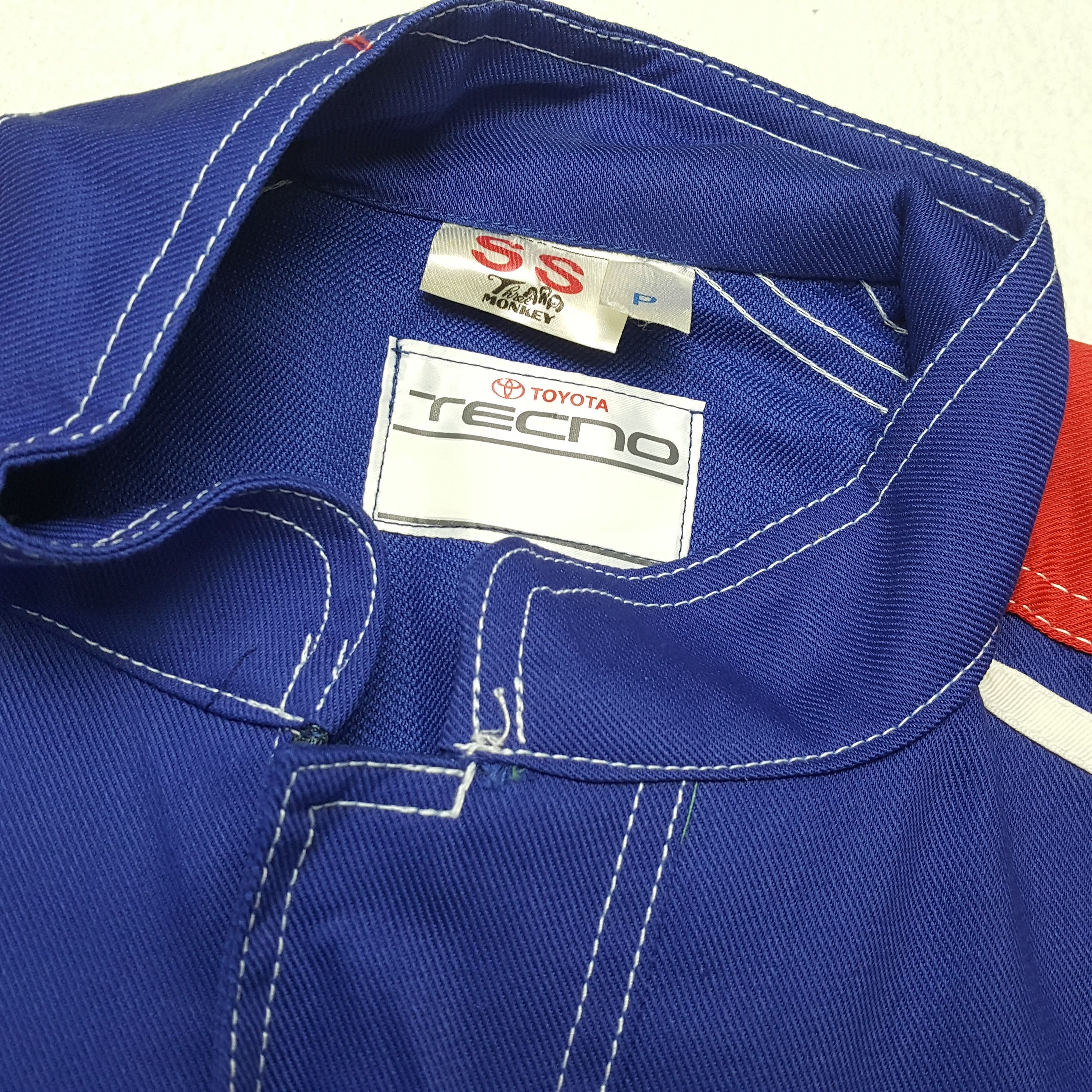 Japanese Brand × Vintage TOYOTA TOYOPET TECNO Motorsports Racing Coverall Jacket Size US S / EU 44-46 / 1 - 15 Thumbnail