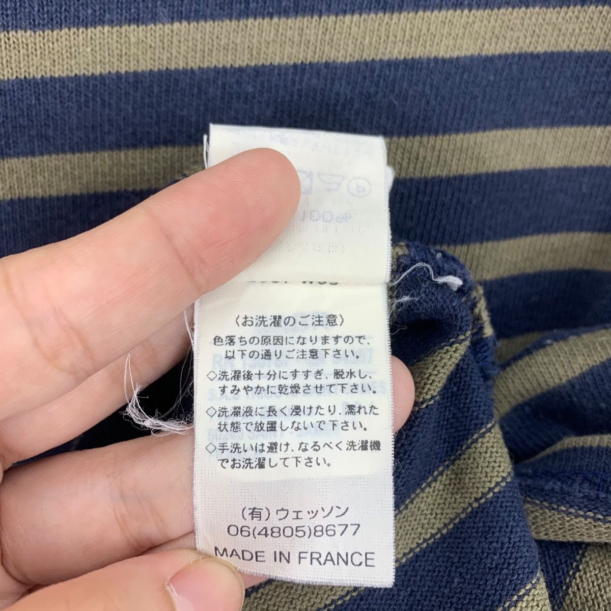Saint James × Vintage Vintage SAINT JAMES Long sleeve stripe tee Size US M / EU 48-50 / 2 - 13 Thumbnail