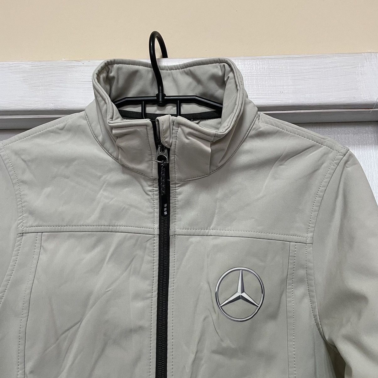 Mercedes-Benz × Vintage 💀🏎️ MERCEDES 🔥🔥 BENZ Racing Jacket Coats softshell amg bomber Size M / US 6-8 / IT 42-44 - 3 Thumbnail