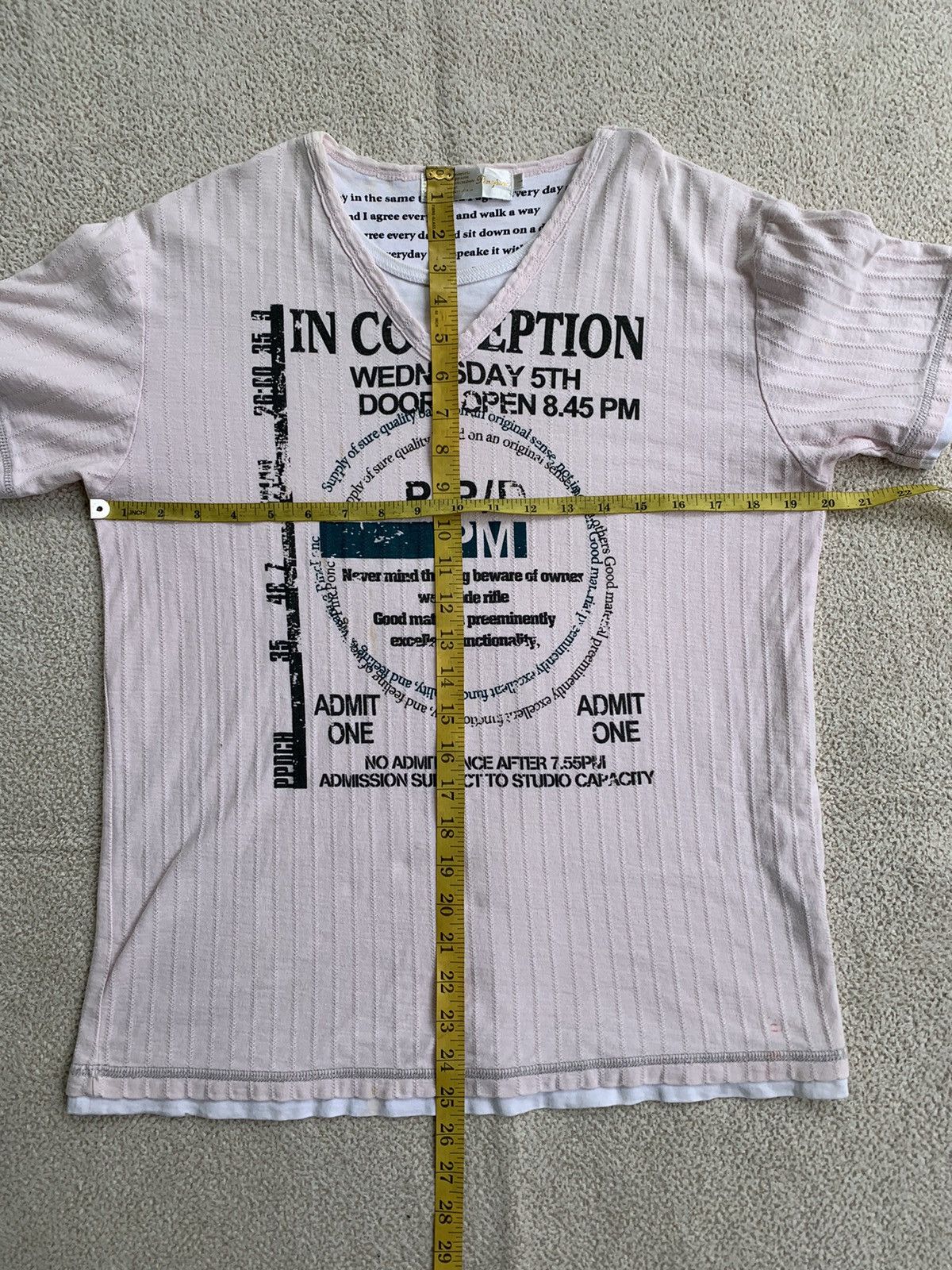 Beauty Beast × If Six Was Nine × Japanese Brand Collins Poem Rock Tshirt Size US L / EU 52-54 / 3 - 11 Thumbnail