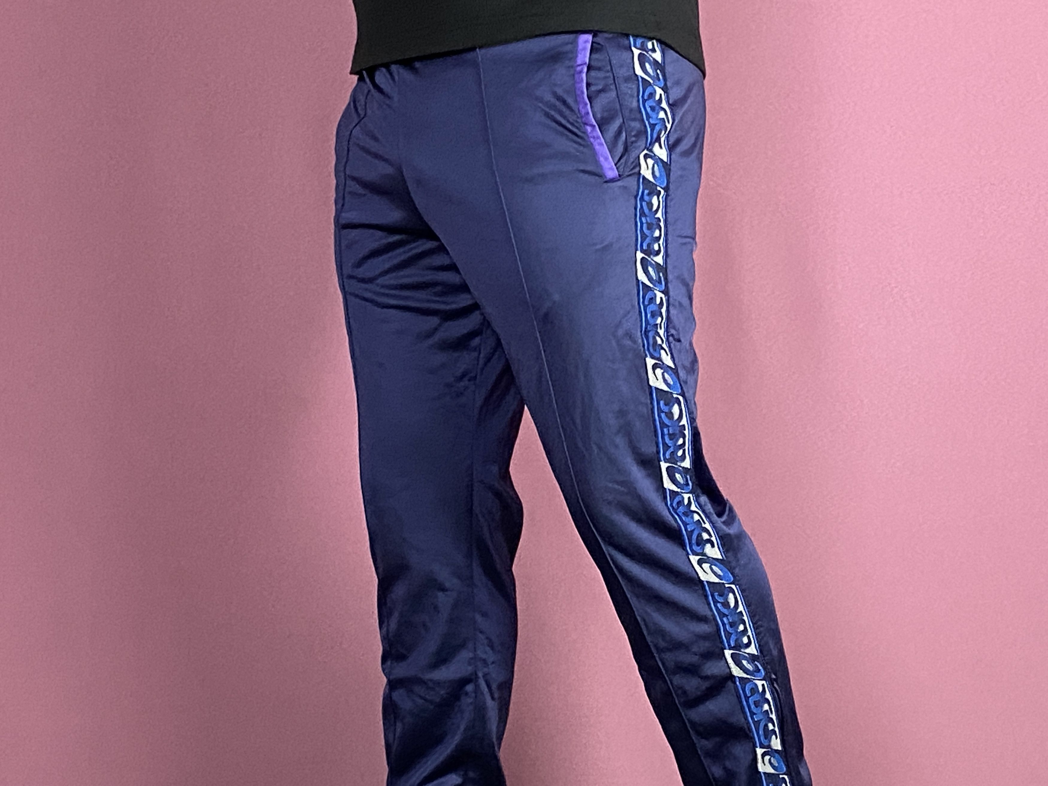 Asics × Vintage 90s Asics Vintage Track Pants - XL Size US 36 / EU 52 - 4 Thumbnail