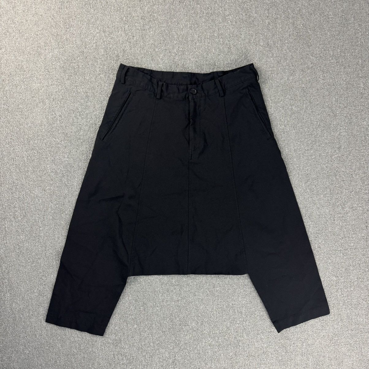 Comme des Garcons Comme Des Garcon - BLACK CDG - Drop Crotch Pants Size US 31 - 1 Thumbnail