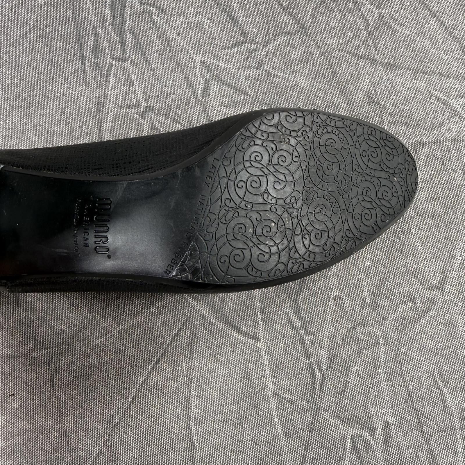 Other MUNRO American Jillian Heels Women's 9.5 Black Patent Cap Size US 7.5 / IT 37.5 - 6 Thumbnail
