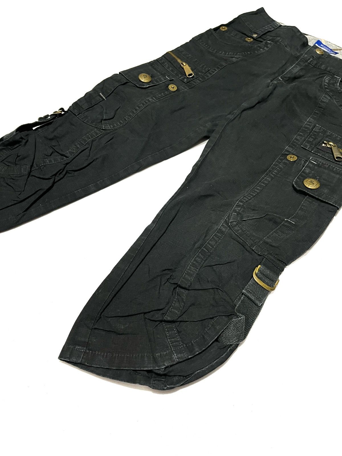 Burberry × Japanese Brand Burberry London ripstop black Size 25" / US 0 / IT 36 - 3 Thumbnail