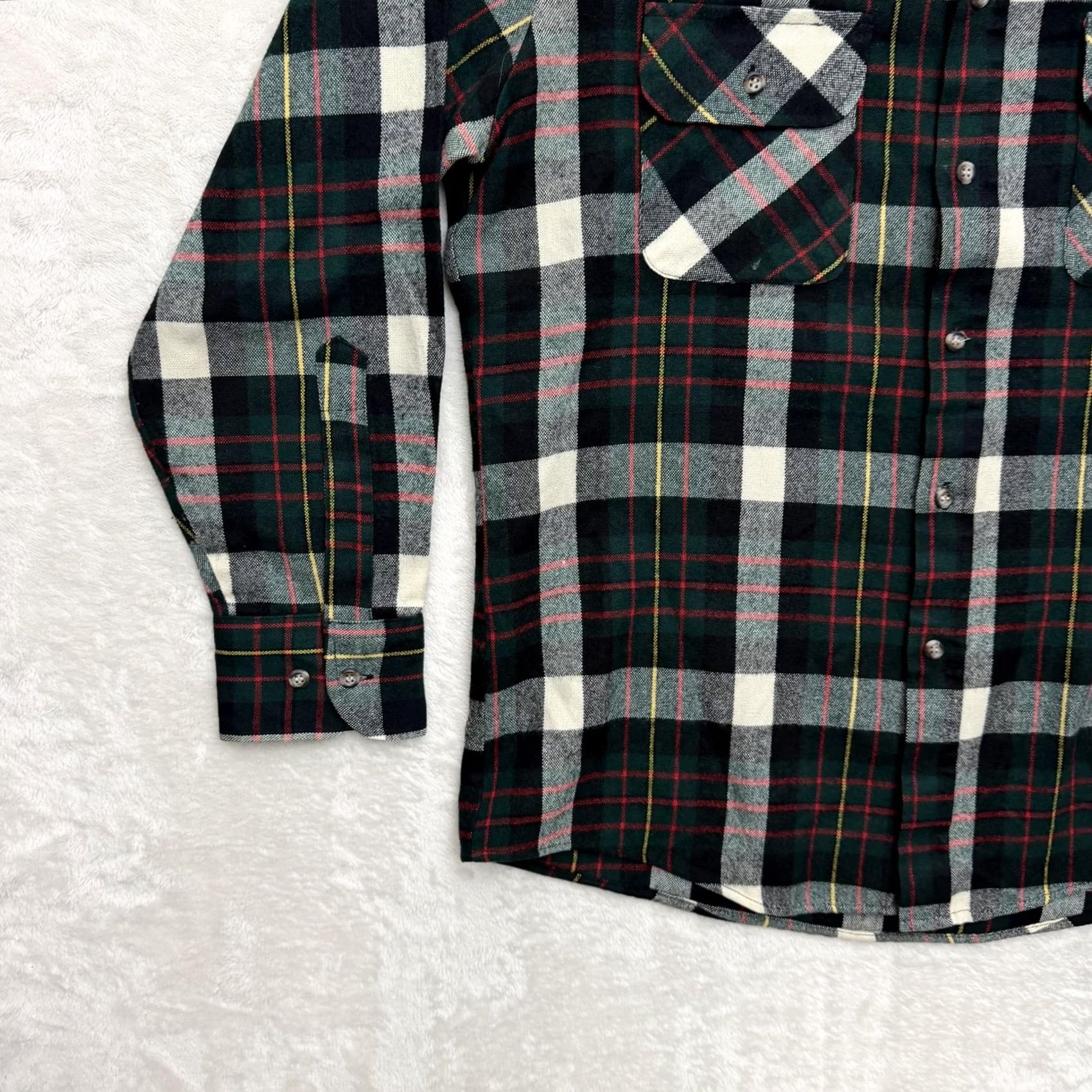 Vintage VINTAGE Northwest Territory Shirt Mens Medium Green Plaid Flannel Button Up Size US M / EU 48-50 / 2 - 6 Thumbnail