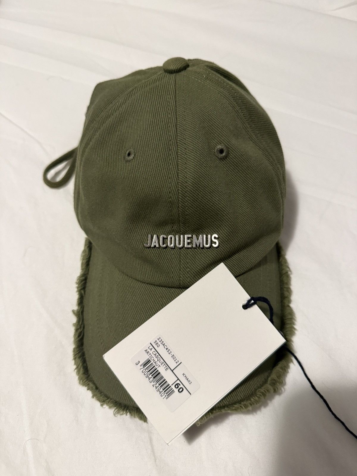 Jacquemus Jacquemus La Casquette Artichaut Cap Khaki Size ONE SIZE - 2 Thumbnail