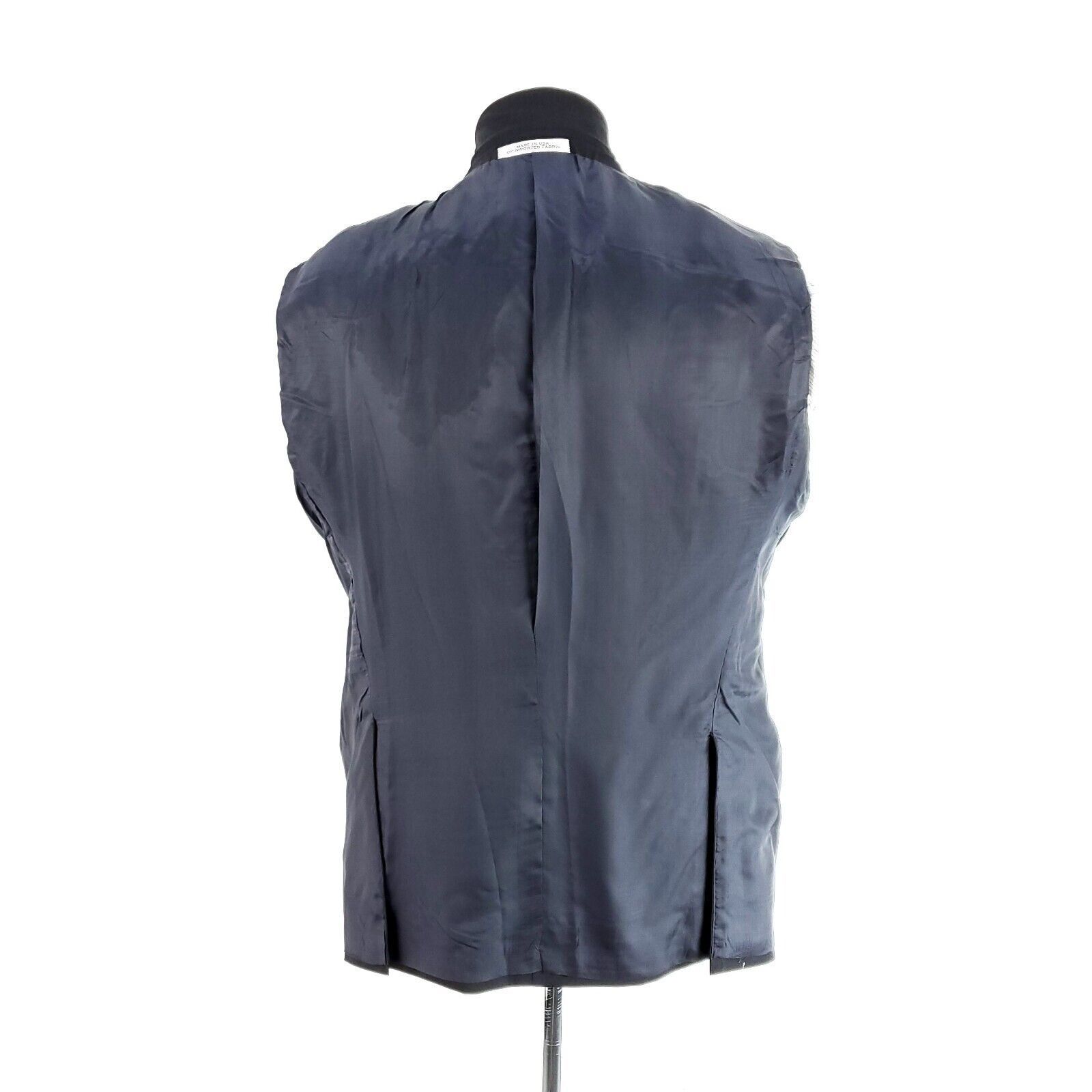Joseph Abboud Joseph Abboud Marzotto Super 120s Wool 2 Button Blazer 42R G Size 42R - 12 Thumbnail