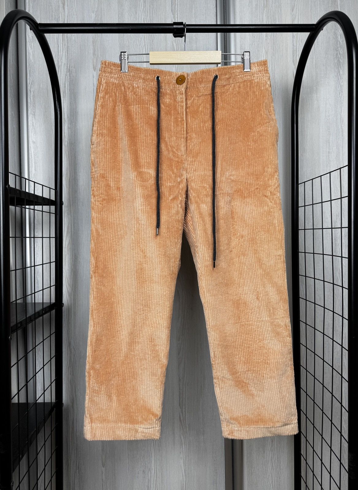 Eleventy Eleventy First Class Corduroy Peach Pearl Shimmer Pants Size 32" / US 10 / IT 46 - 1 Thumbnail