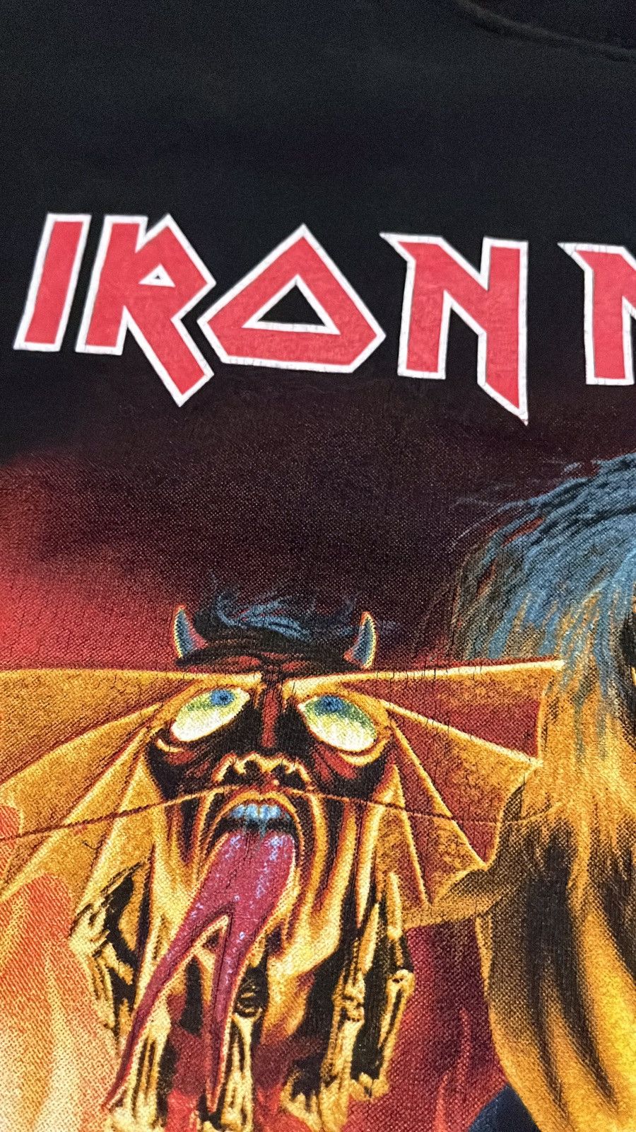 Band Tees × Vintage Vintage 2005 Iron Maiden T shirt Long Sleeve Size US M / EU 48-50 / 2 - 7 Thumbnail