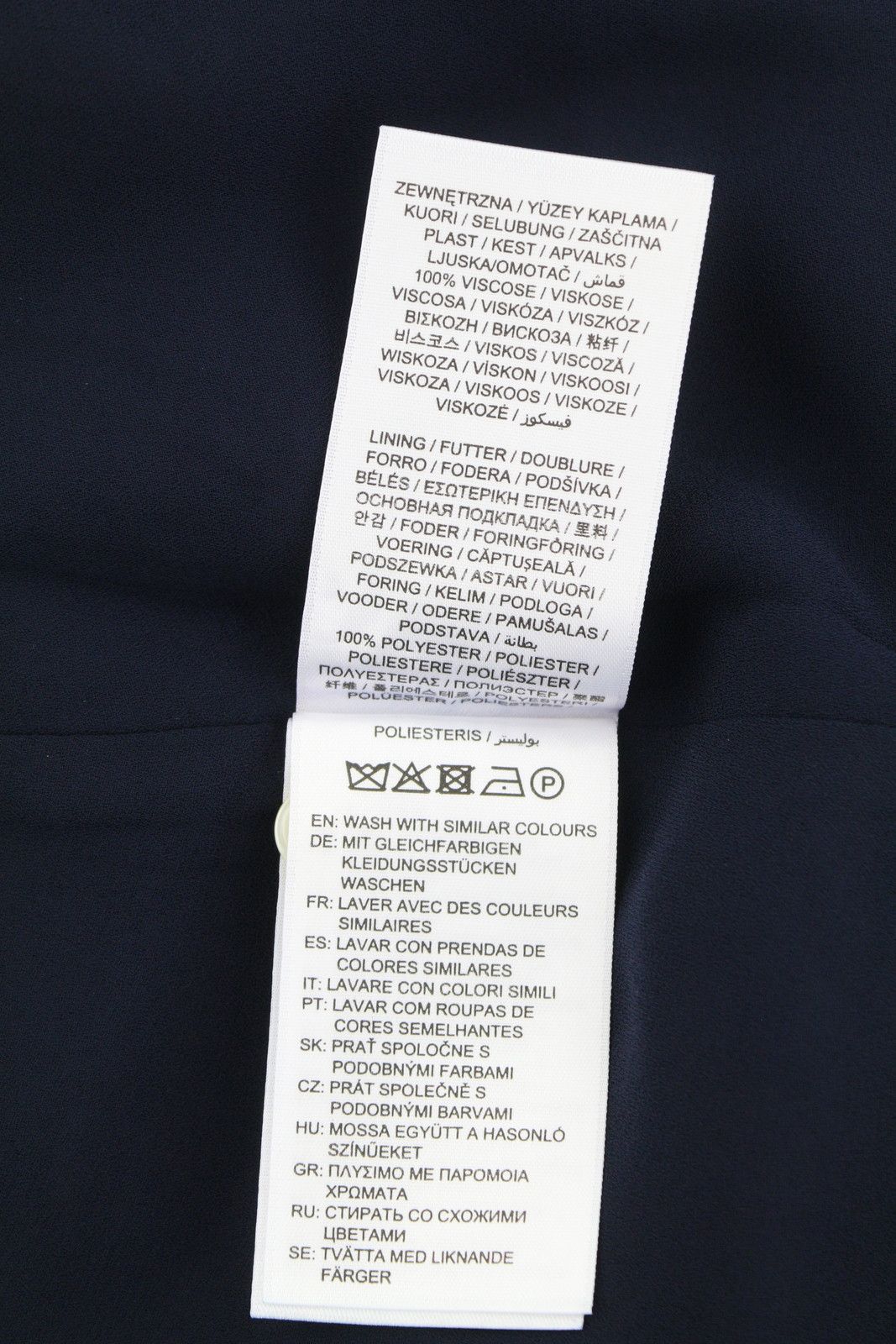 Gant WILD FLORAL BOATNECK EU42 Classic Blue Mini Dress 87732 Size XL / US 12-14 / IT 48-50 - 10 Thumbnail