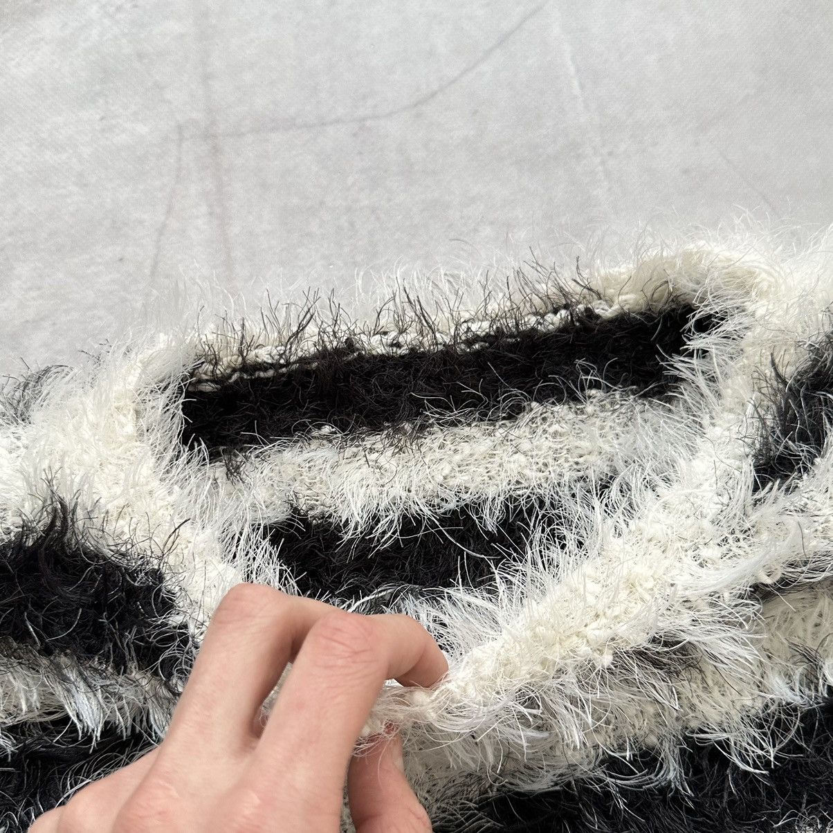 Hysteric Glamour × Undercover Crazy Fuzzy Junya Watanabe Style Striped Mohair Knit Sweater Size US XS / EU 42 / 0 - 11 Thumbnail