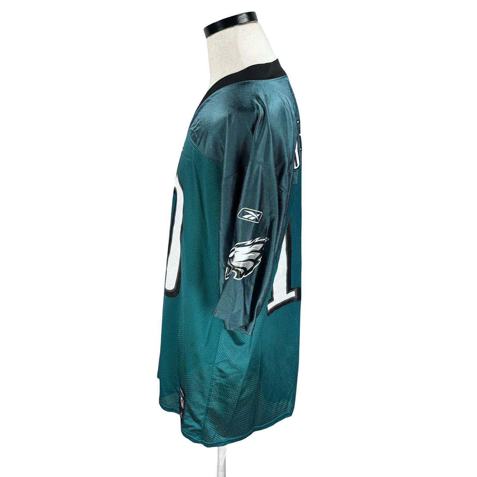 Reebok Reebok NFL Philadelphia Eagles Jersey Mens L Green V-Neck Size US L / EU 52-54 / 3 - 3 Thumbnail