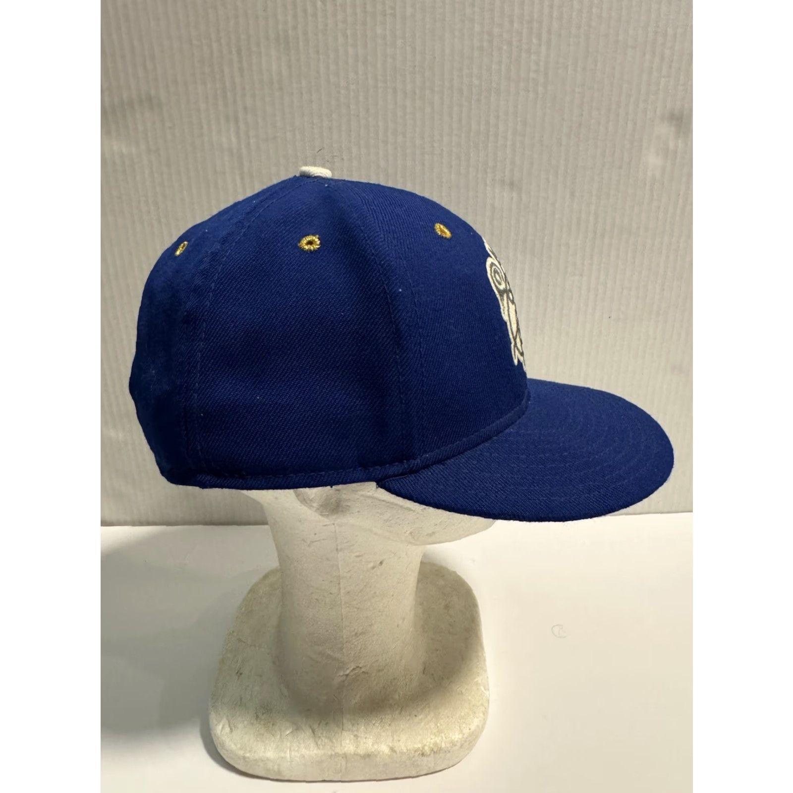 New Era VINTAGE New Era 59Fifty Mishka Bear Mop Blue 7 1/4 Fitted Hat/Cap RARE Size ONE SIZE - 4 Thumbnail