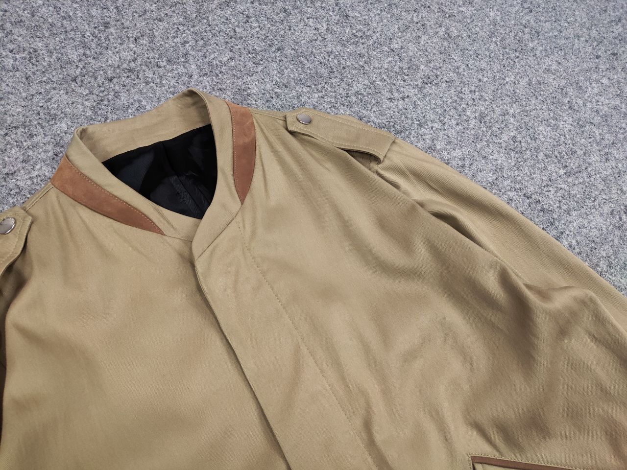The Kooples The Kooples SS20 Cotton Full Zip Bomber MIlitary Jacket Size US S / EU 44-46 / 1 - 11 Thumbnail