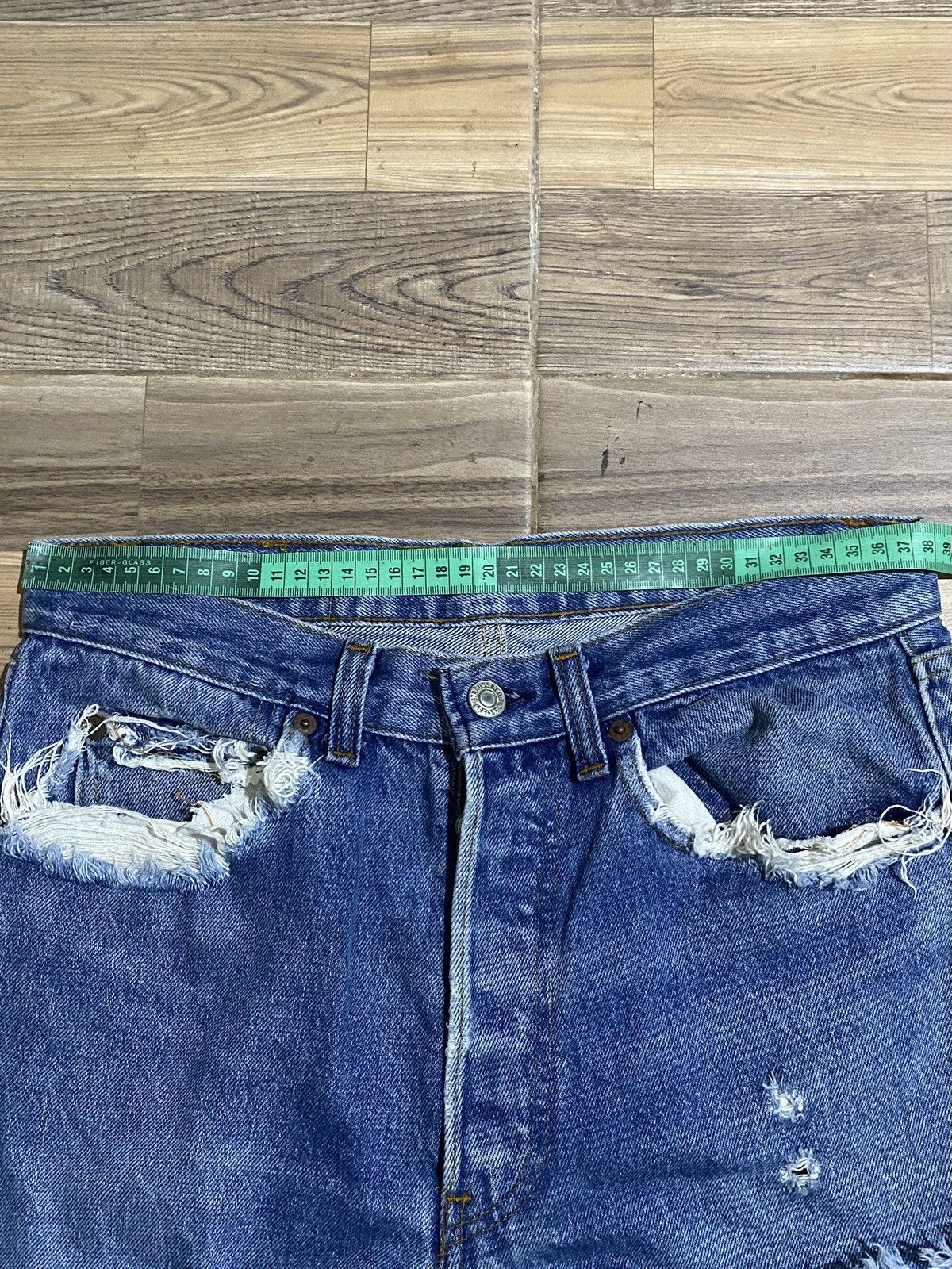 Levi's × Levi's Vintage Clothing × Vintage VINTAGE LEVIS 501 365 DISTRESSED JEANS Size US 29 - 18 Thumbnail