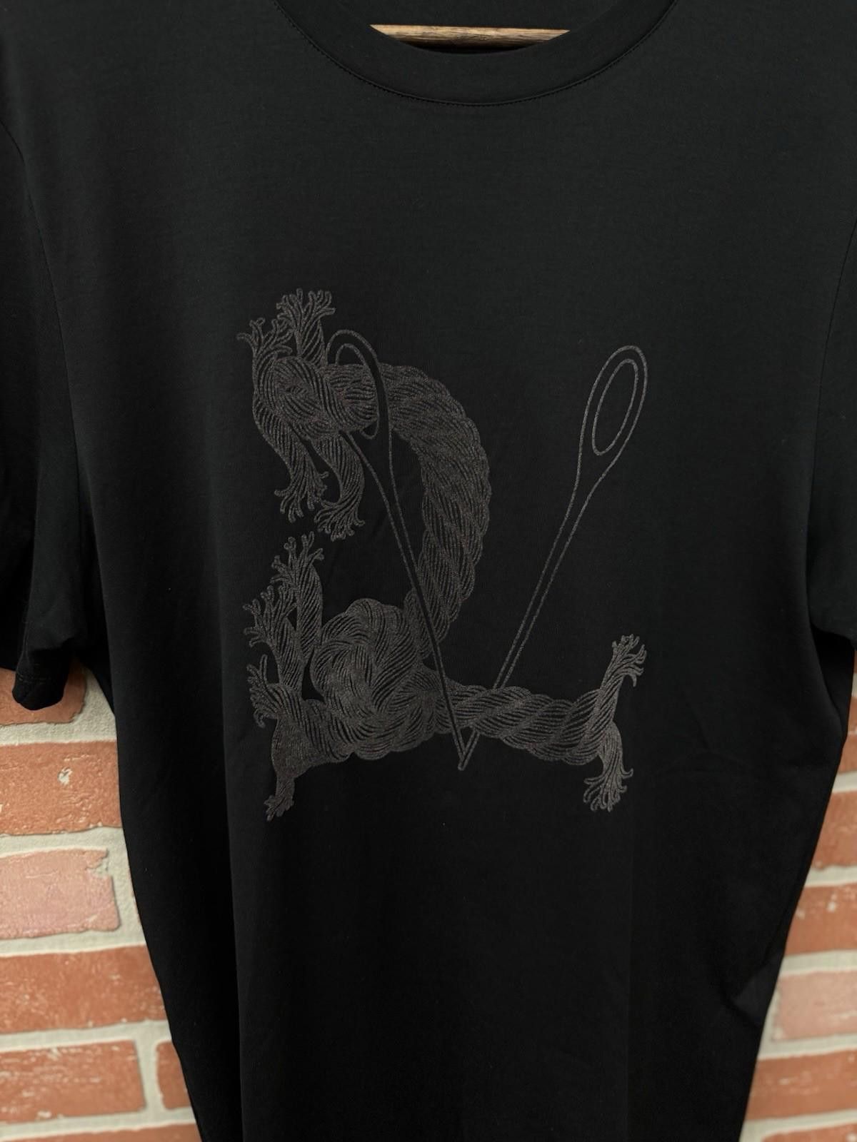 Louis Vuitton LOUIS VUITTON T-Shirt LV Tee Cotton Black Men’s Size Large Size US L / EU 52-54 / 3 - 4 Thumbnail