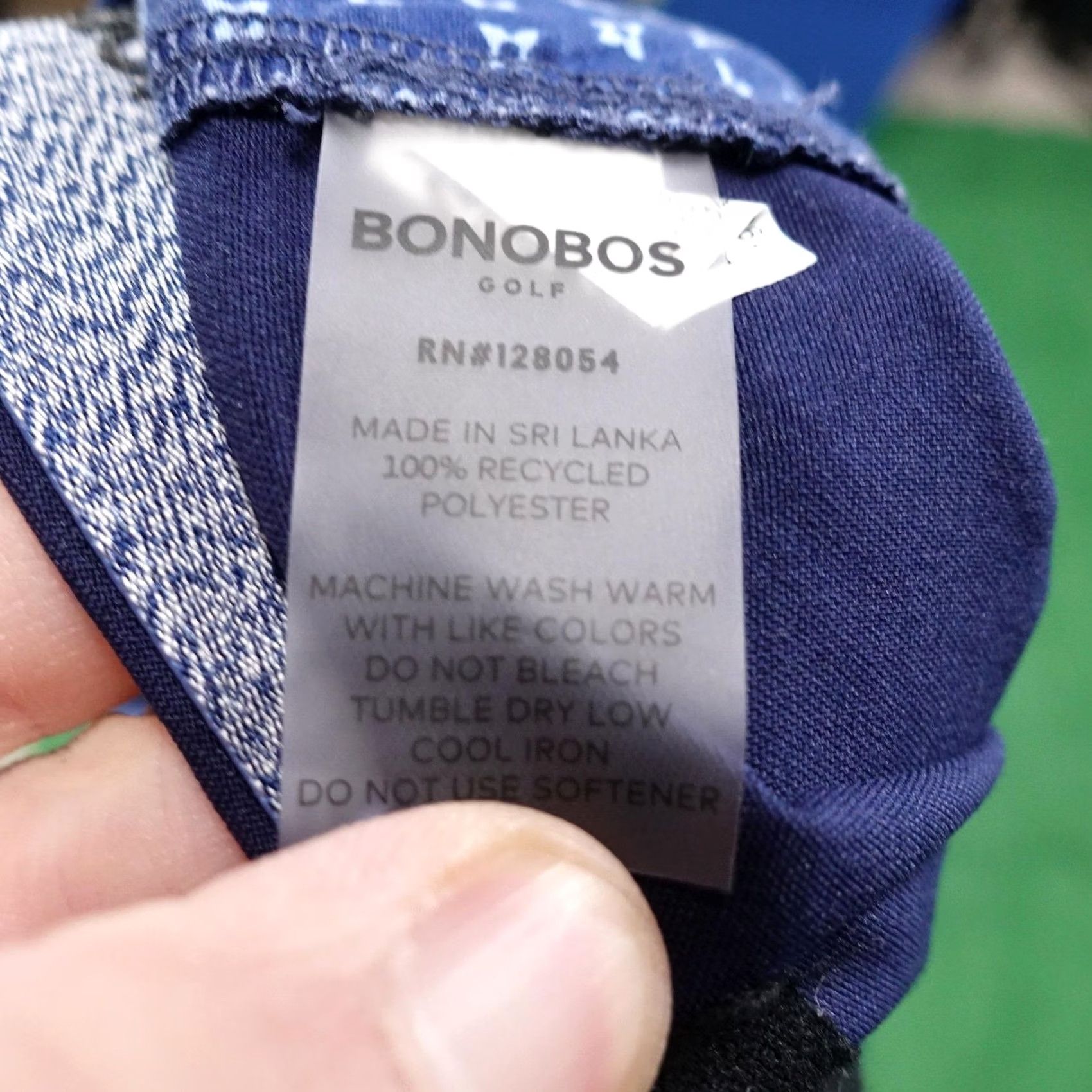Bonobos Bonobos Golf Shorts Mens 38 Blue Chino Microfiber Polyester Pockets 9 Inseam Size US 38 / EU 54 - 7 Thumbnail