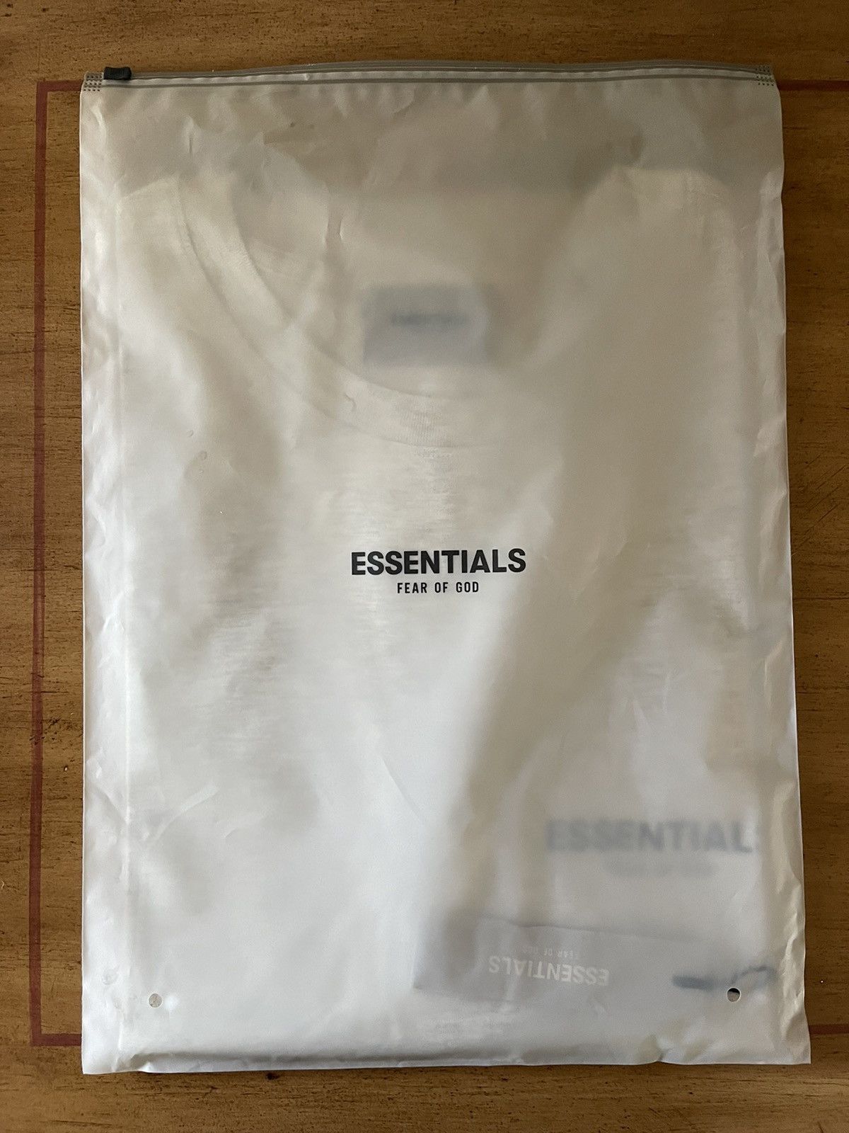 FOG × Fear of God × Pacsun Fear Of God Essentials T-Shirt Light Heather Oatmeal SS21 Size US XL / EU 56 / 4 - 4 Thumbnail