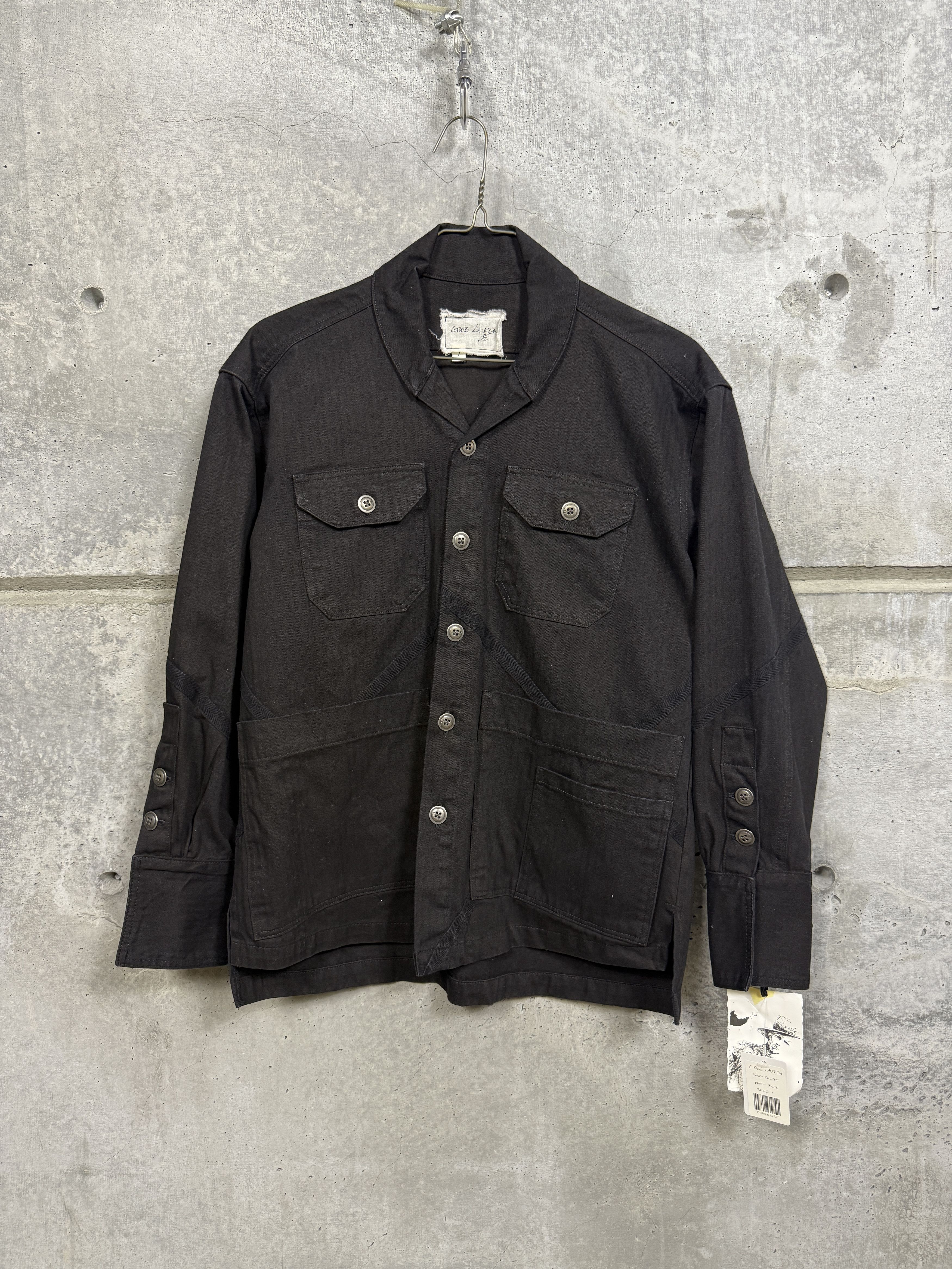 Greg Lauren $850 Greg Lauren Black Boxy Jacket Size US S / EU 44-46 / 1 - 4 Thumbnail