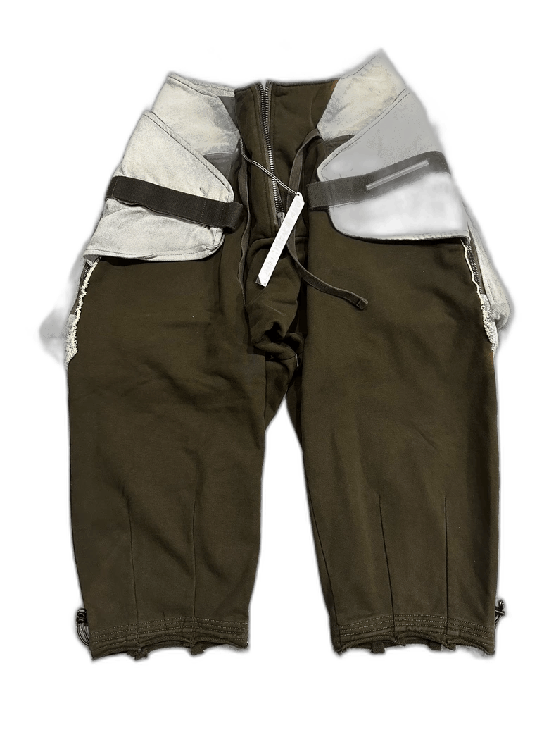 Balenciaga Dark Green Vintage-Style Cargo Pants Size US 34 / EU 50 - 1 Thumbnail