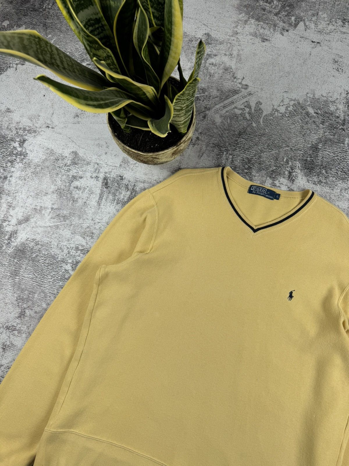 Polo Ralph Lauren 90S Polo Ralph Lauren Old Money Sweatshirt Sweater Pullover Size US L / EU 52-54 / 3 - 4 Thumbnail